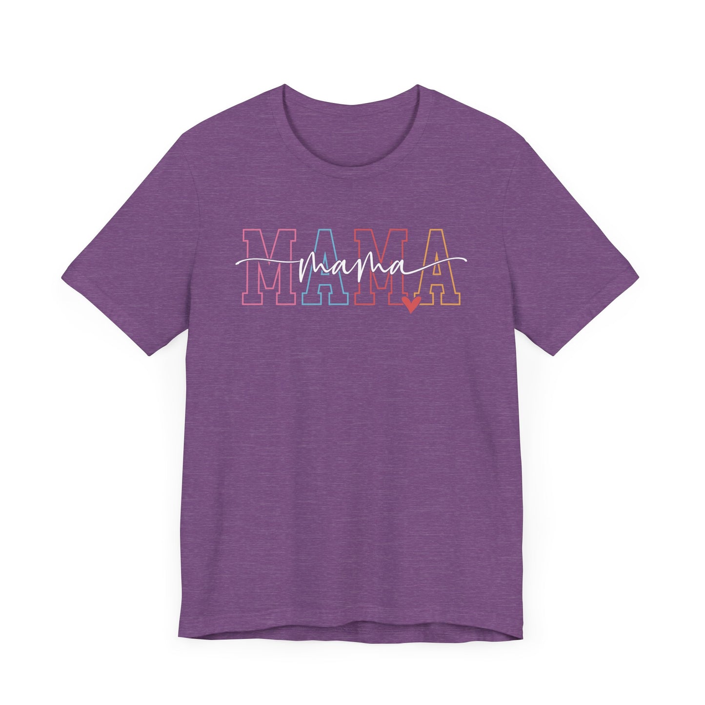 Mama Tee Minimalist design, Gift for Moms, Casual Summer Top, Boho Style Apparel, Unique Mother's Day Gift