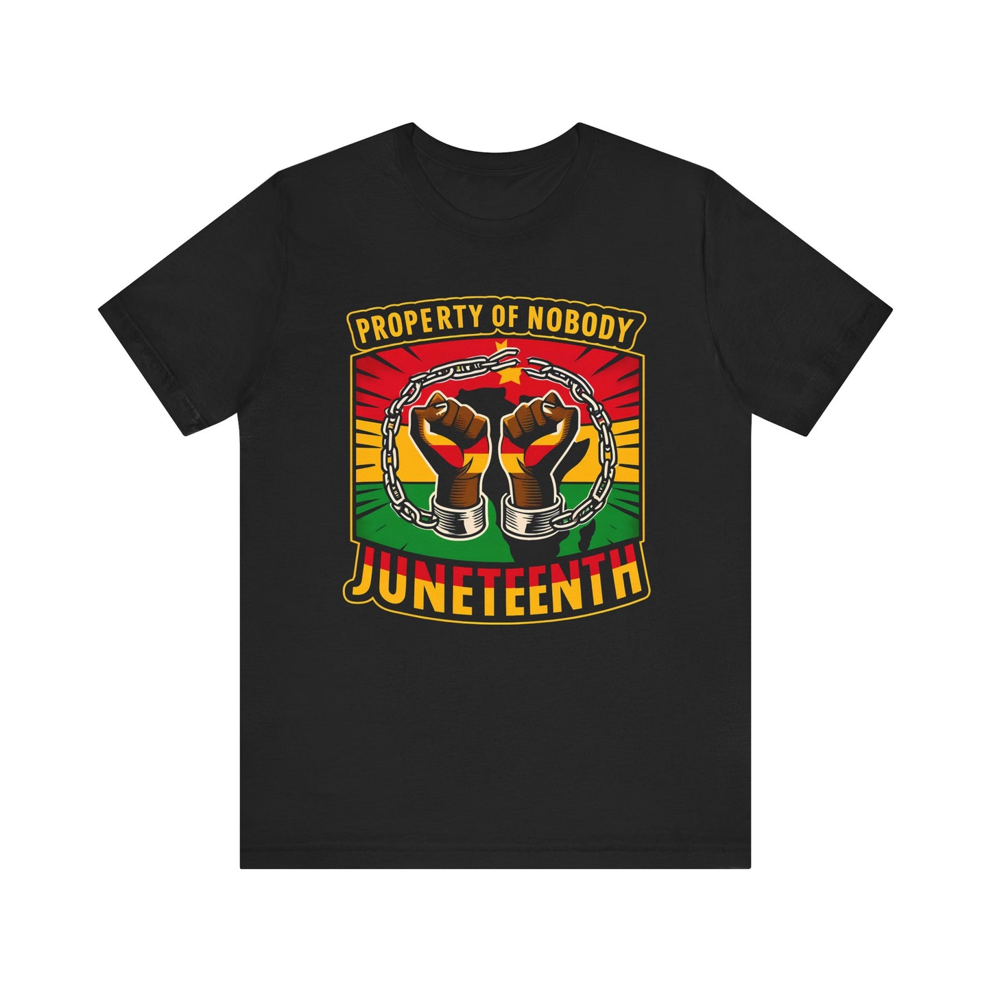 Property of Nobody Juneteenth Celebration Tee, Unisex Jersey Tee, Freedom Shirt, Equality Apparel, Black History Month Gift, Activist Fashion
