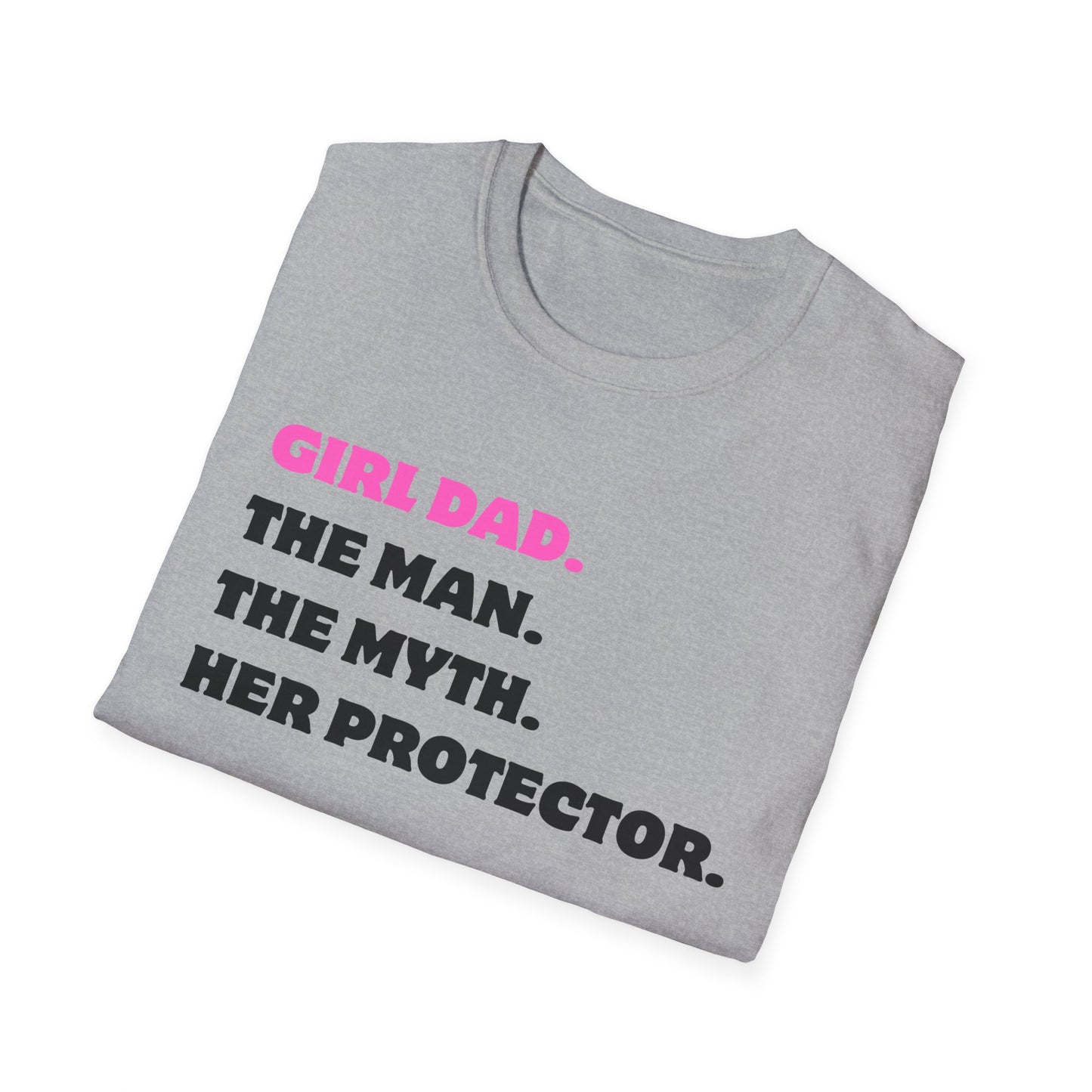 Girl Dad Man Myth Protector