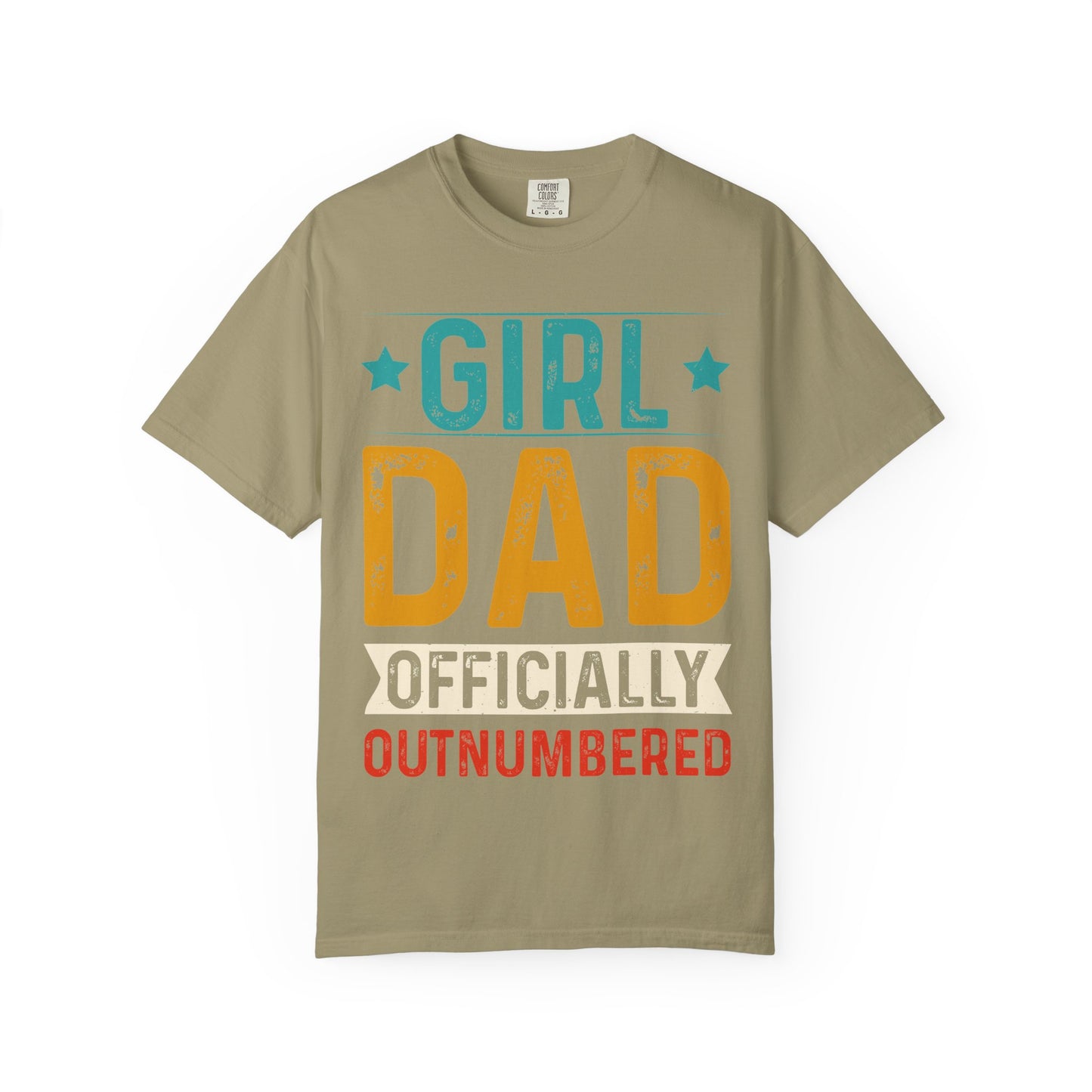 Girl Dad Officially Outnumbered - Color