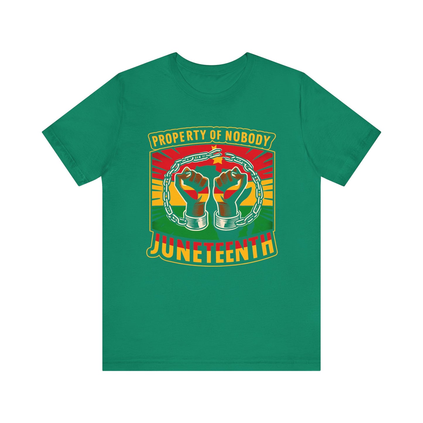 Property of Nobody Juneteenth Celebration Tee, Unisex Jersey Tee, Freedom Shirt, Equality Apparel, Black History Month Gift, Activist Fashion