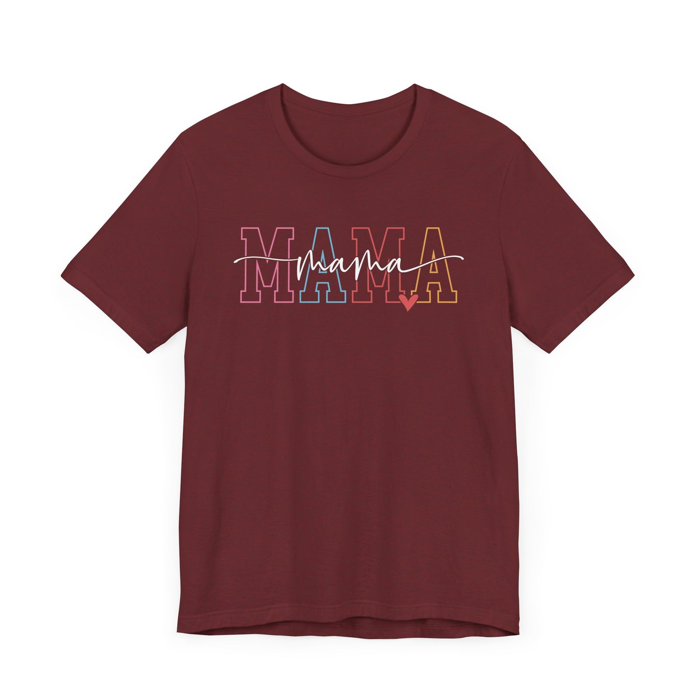 Mama Tee Minimalist design, Gift for Moms, Casual Summer Top, Boho Style Apparel, Unique Mother's Day Gift