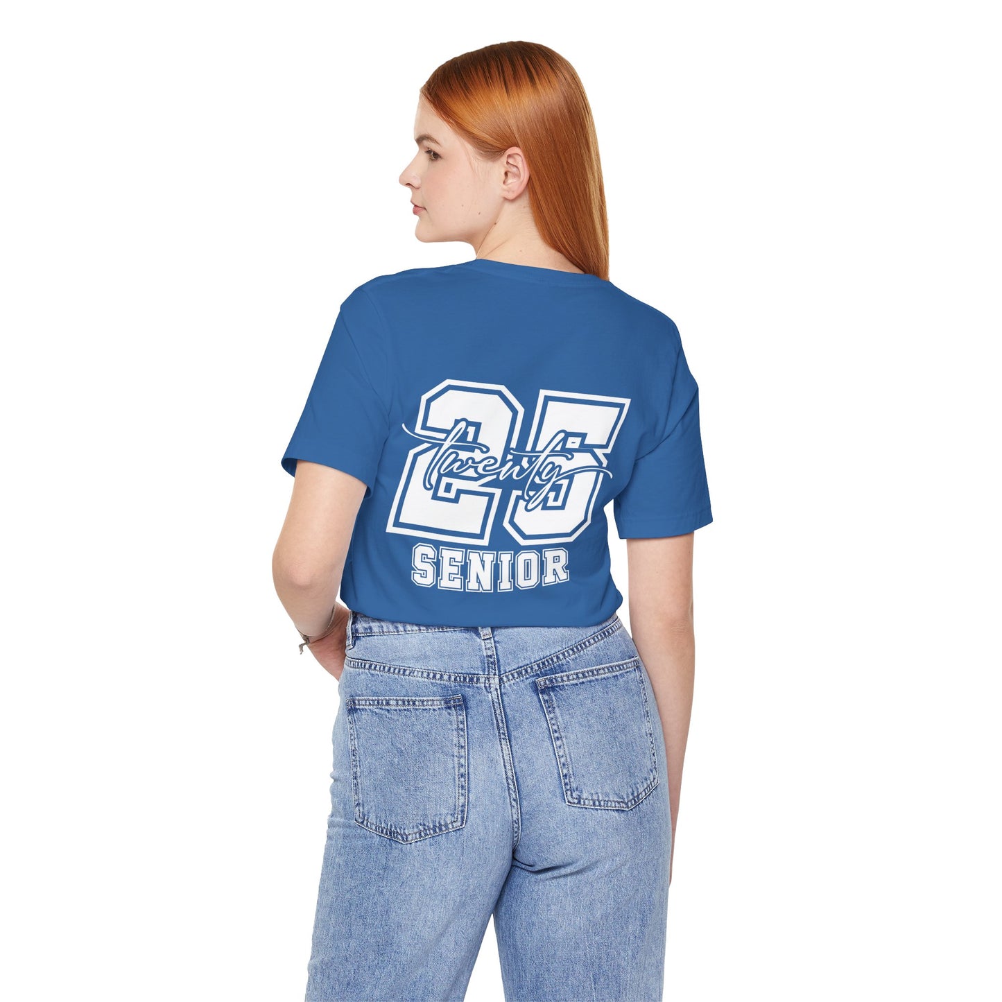 Class of 2025 Senior Tee, Graduation Shirt, Unisex Jersey T-Shirt, High School Graduation Gift, Class Spirit Apparel