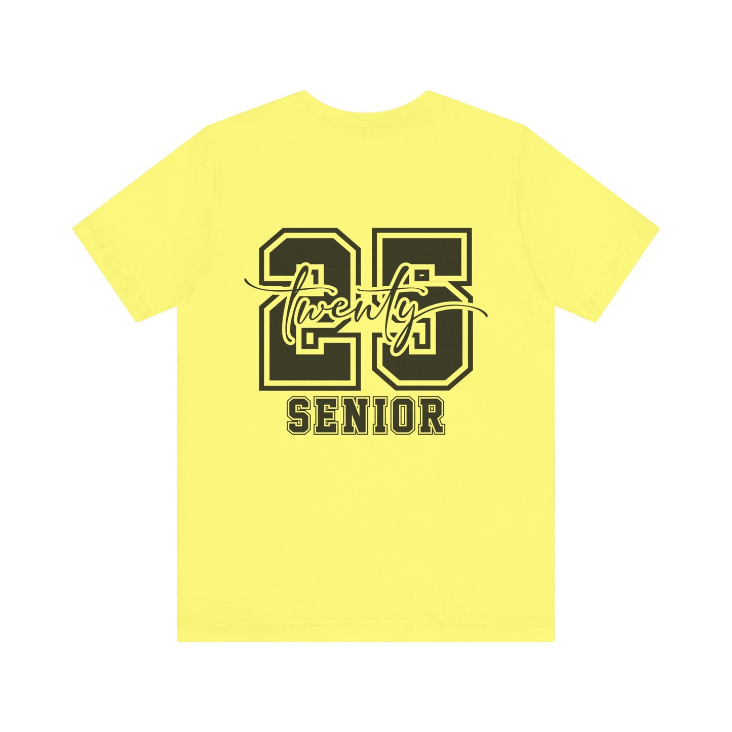 Class of 2025 Senior Tee, Graduation Shirt, Unisex Jersey T-Shirt, High School Graduation Gift, Class Spirit Apparel