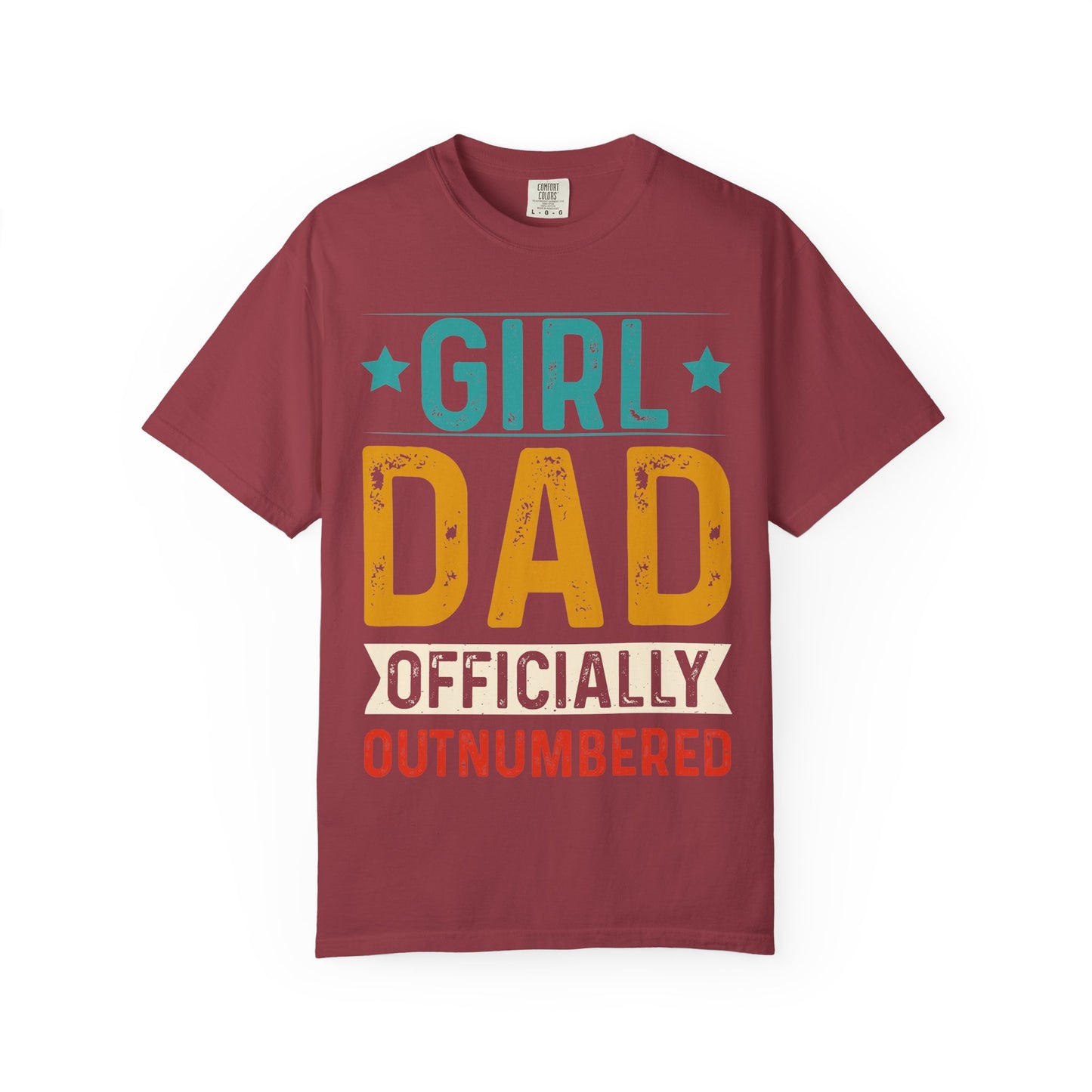 Girl Dad Officially Outnumbered - Color