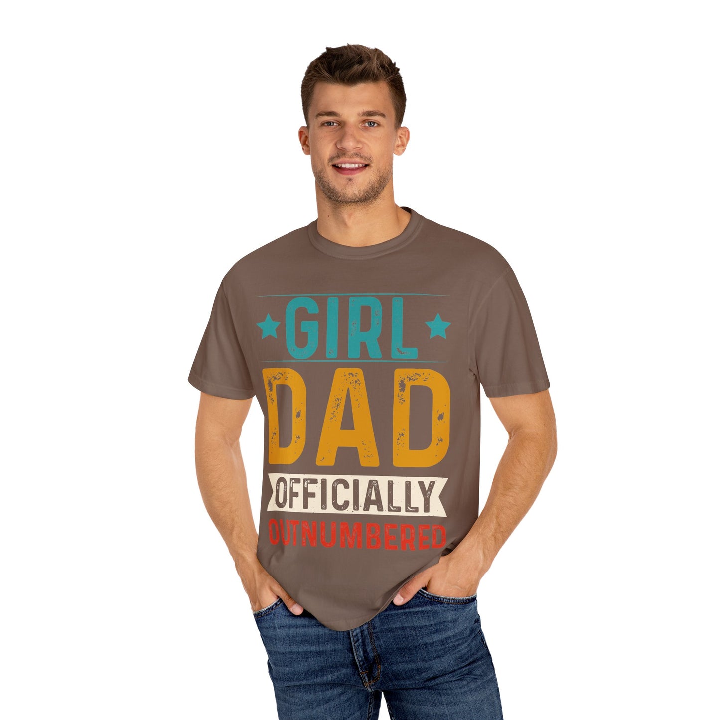 Girl Dad Officially Outnumbered - Color