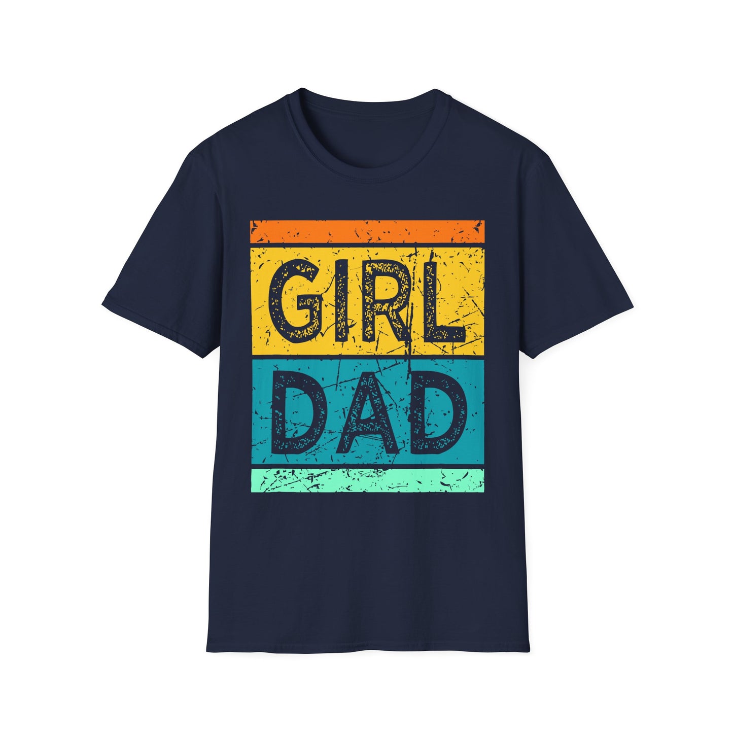 Girl Dad Color Block Tee