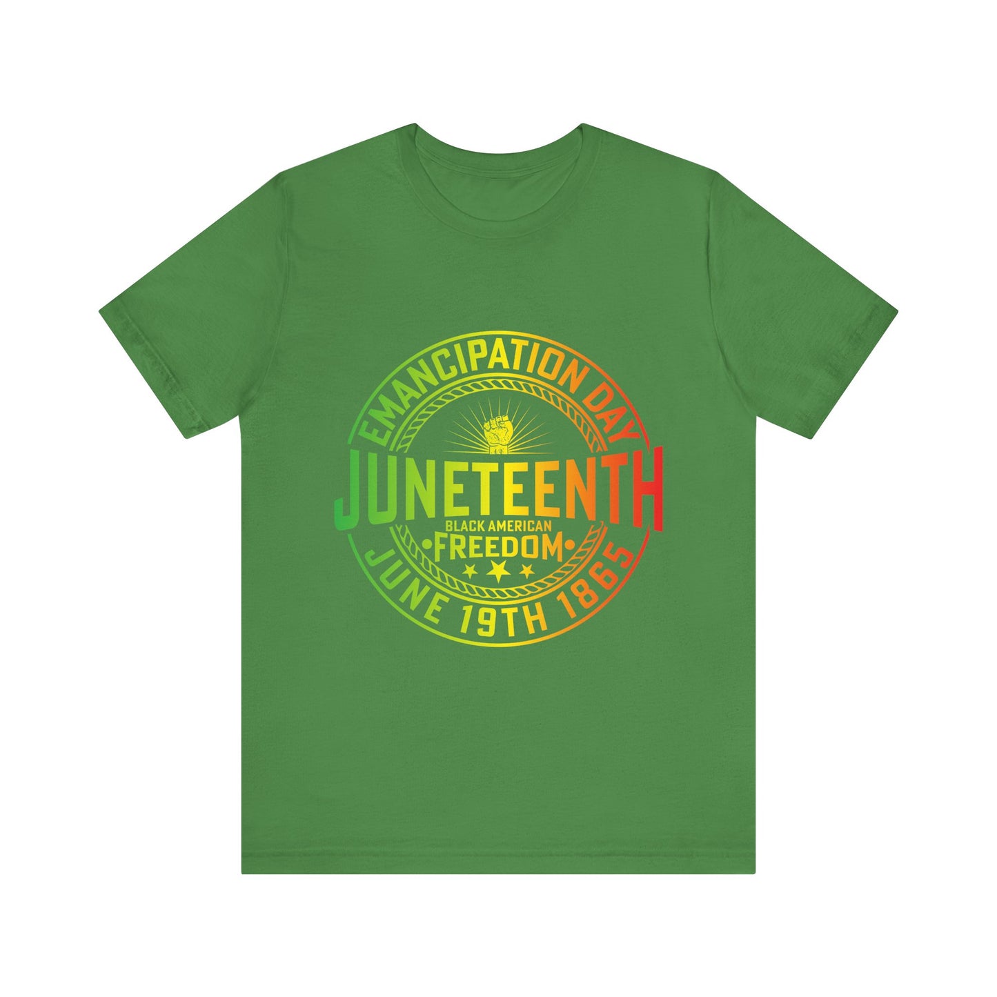 Emancipation Day Juneteenth Celebration Tee, Unisex Jersey Tee, Freedom Shirt, Equality Apparel, Black History Month Gift, Activist Fashion
