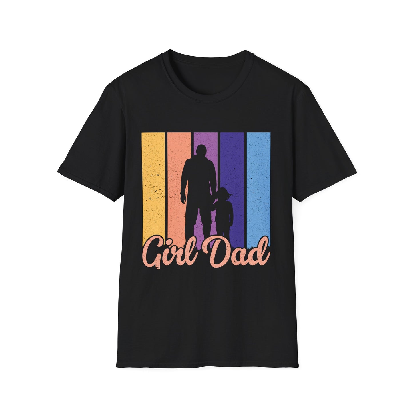 Girl Dad Color Block T