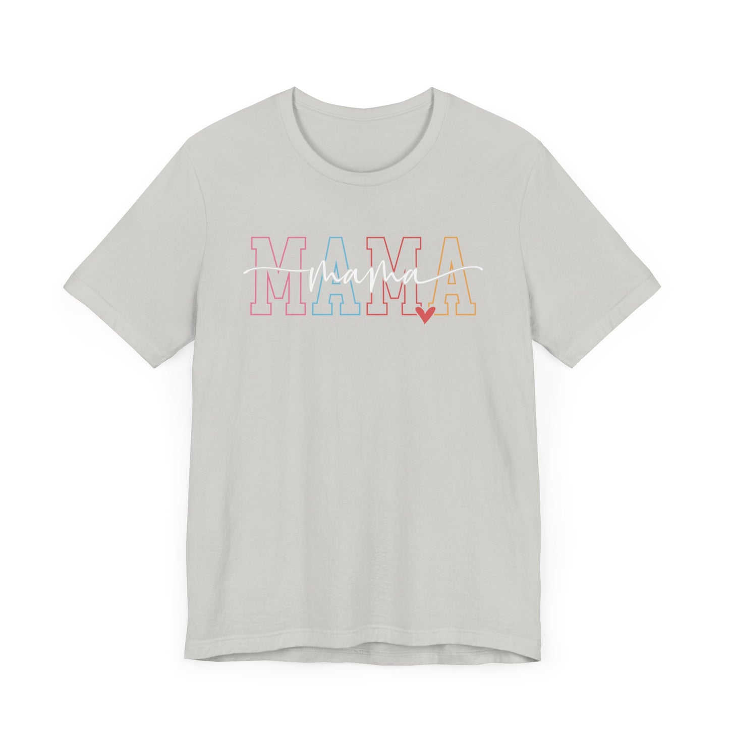 Mama Tee Minimalist design, Gift for Moms, Casual Summer Top, Boho Style Apparel, Unique Mother's Day Gift
