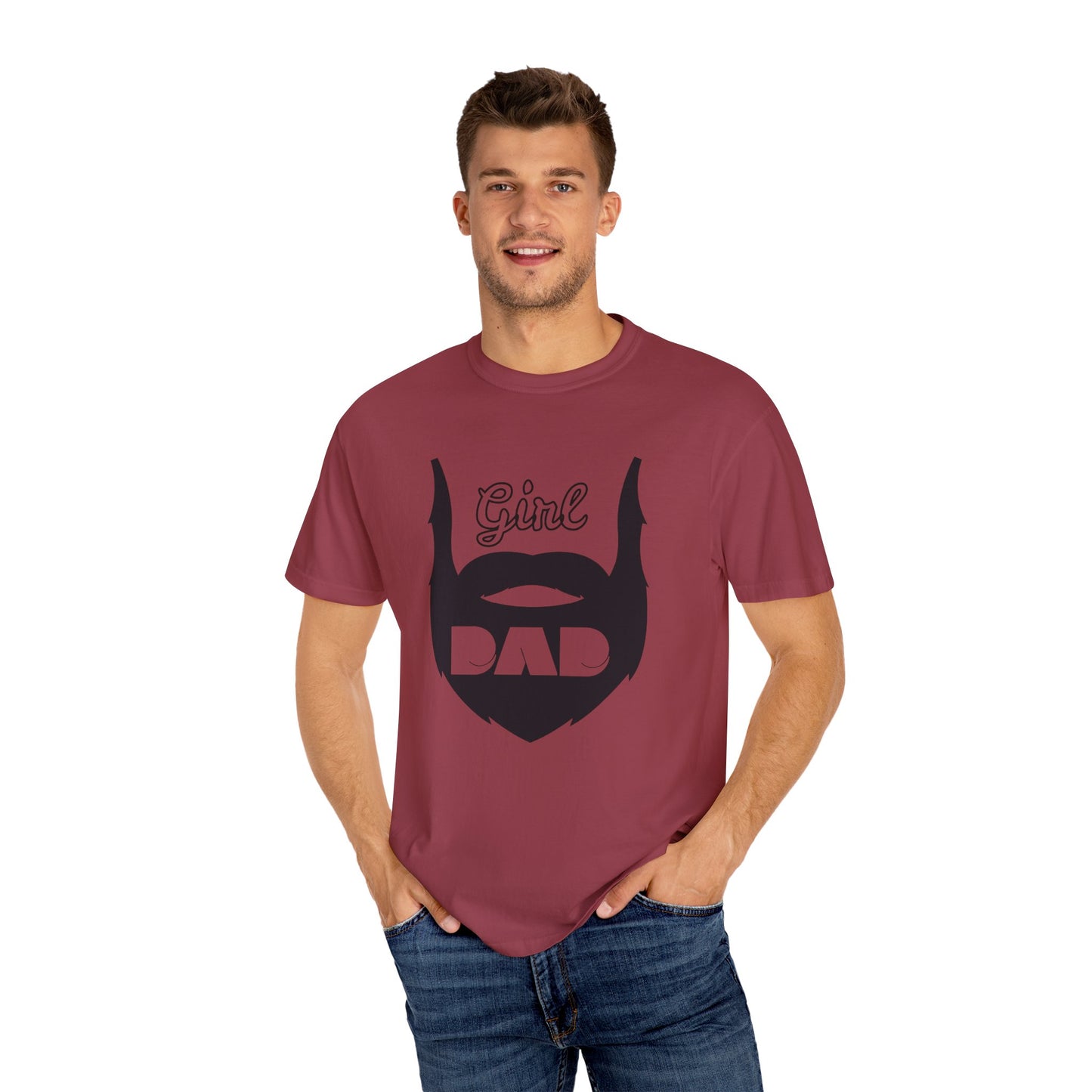Girl Dad with Beard