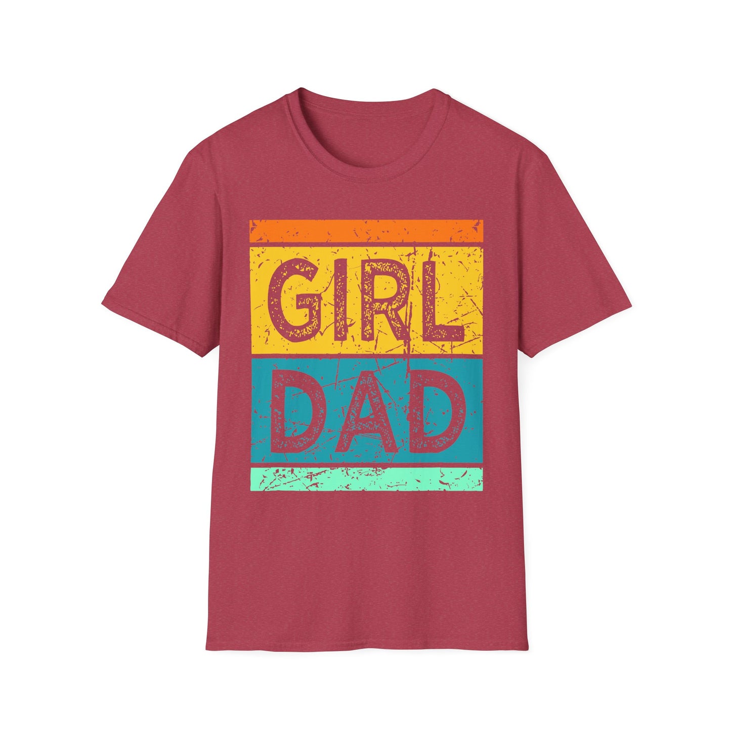 Girl Dad Color Block Tee