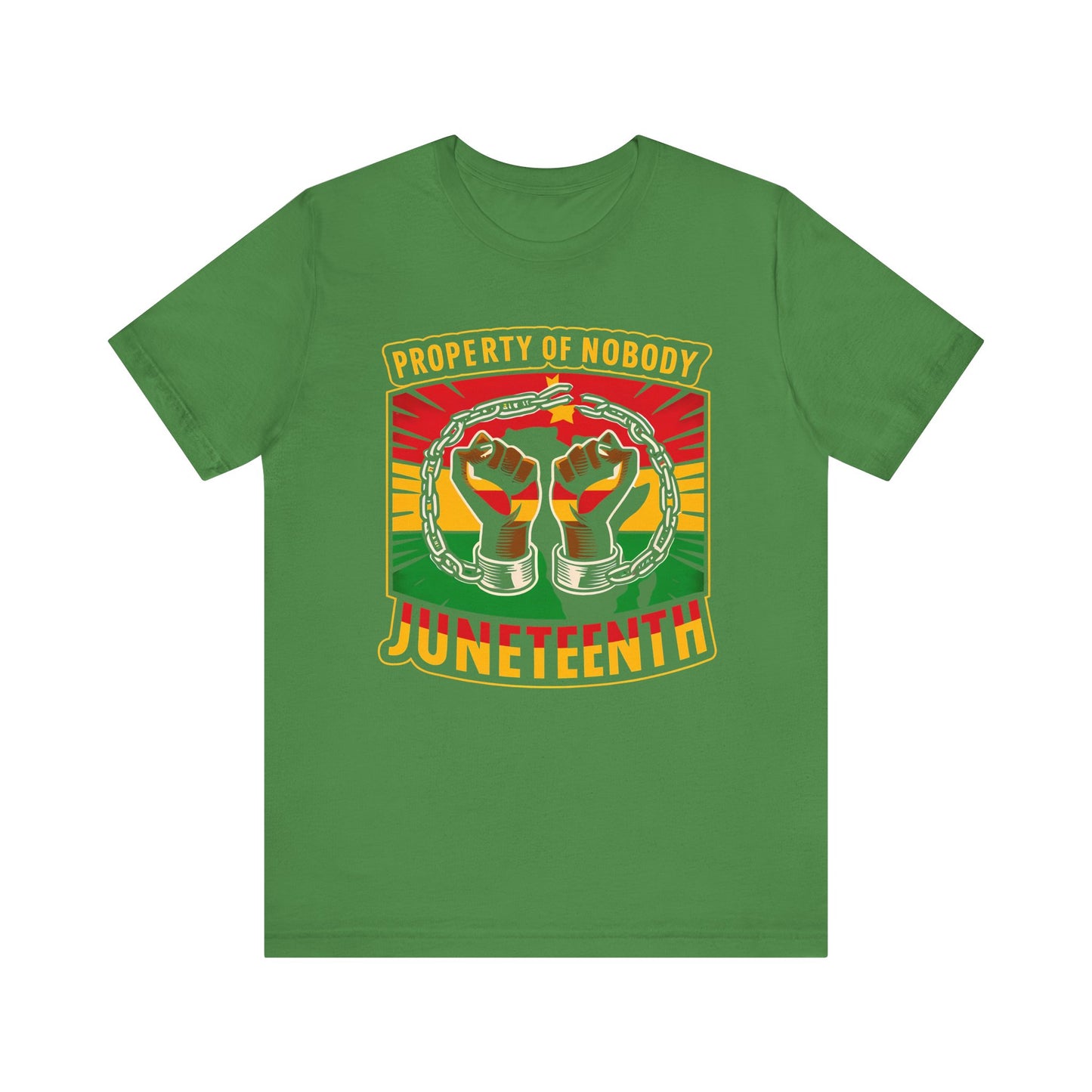 Property of Nobody Juneteenth Celebration Tee, Unisex Jersey Tee, Freedom Shirt, Equality Apparel, Black History Month Gift, Activist Fashion