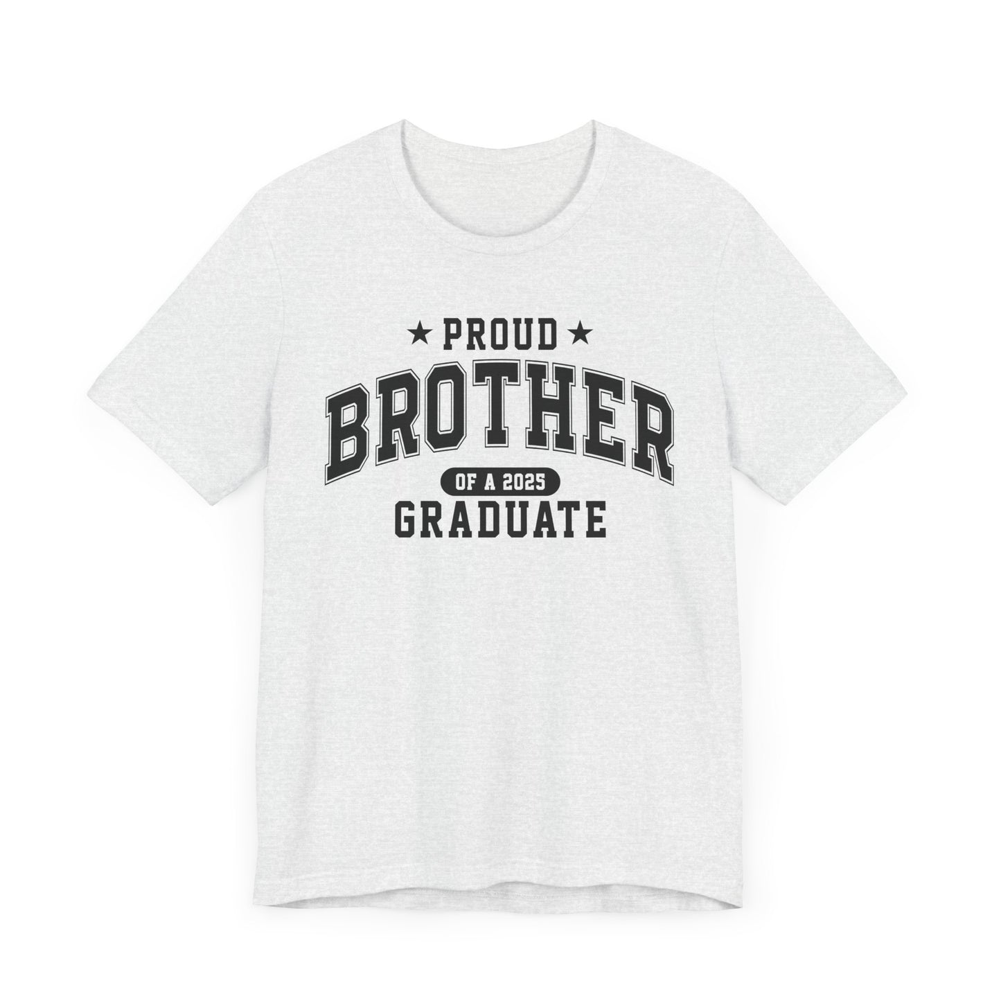 Proud Brother Graduation Tee, Cute Graduation Gift, Unisex Short Sleeve Shirt, Family Celebration Apparel, Sibling Pride T-Shirt