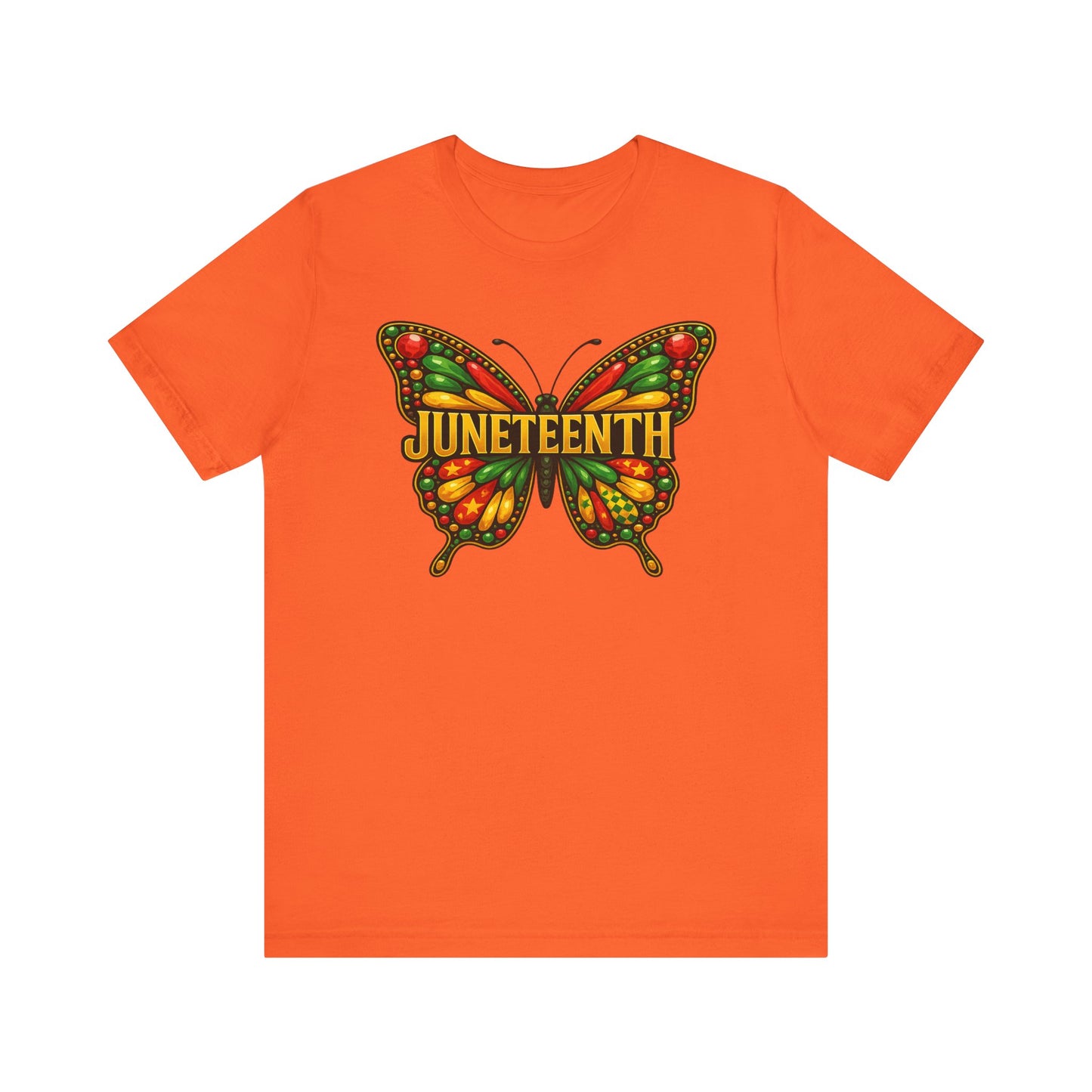 Butterfly Juneteenth Celebration Tee, Unisex Jersey Tee, Freedom Shirt, Equality Apparel, Black History Month Gift, Activist Fashion