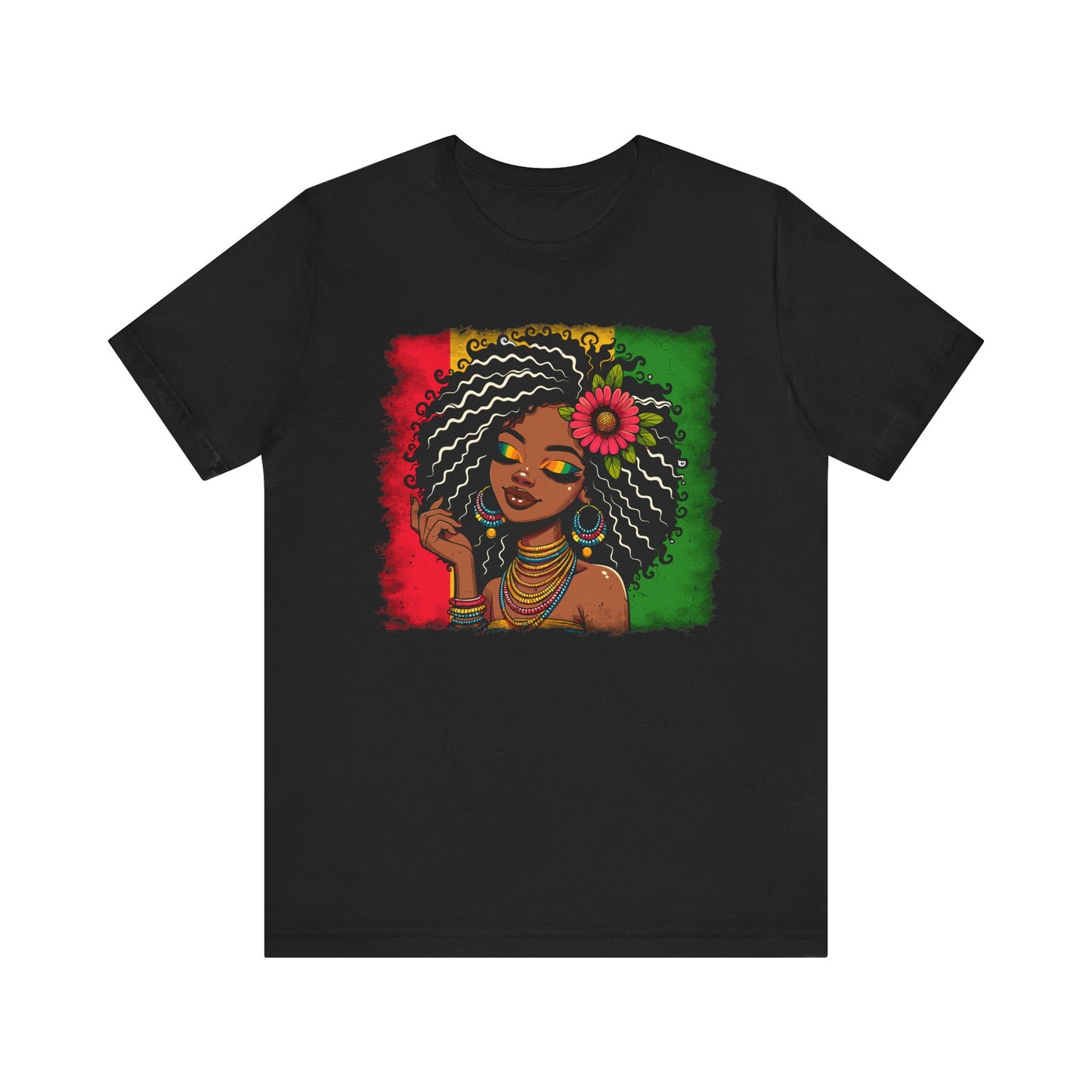 Melanin Girl Juneteenth Celebration Tee, Unisex Jersey Tee, Freedom Shirt, Equality Apparel, Black History Month Gift, Activist Fashion