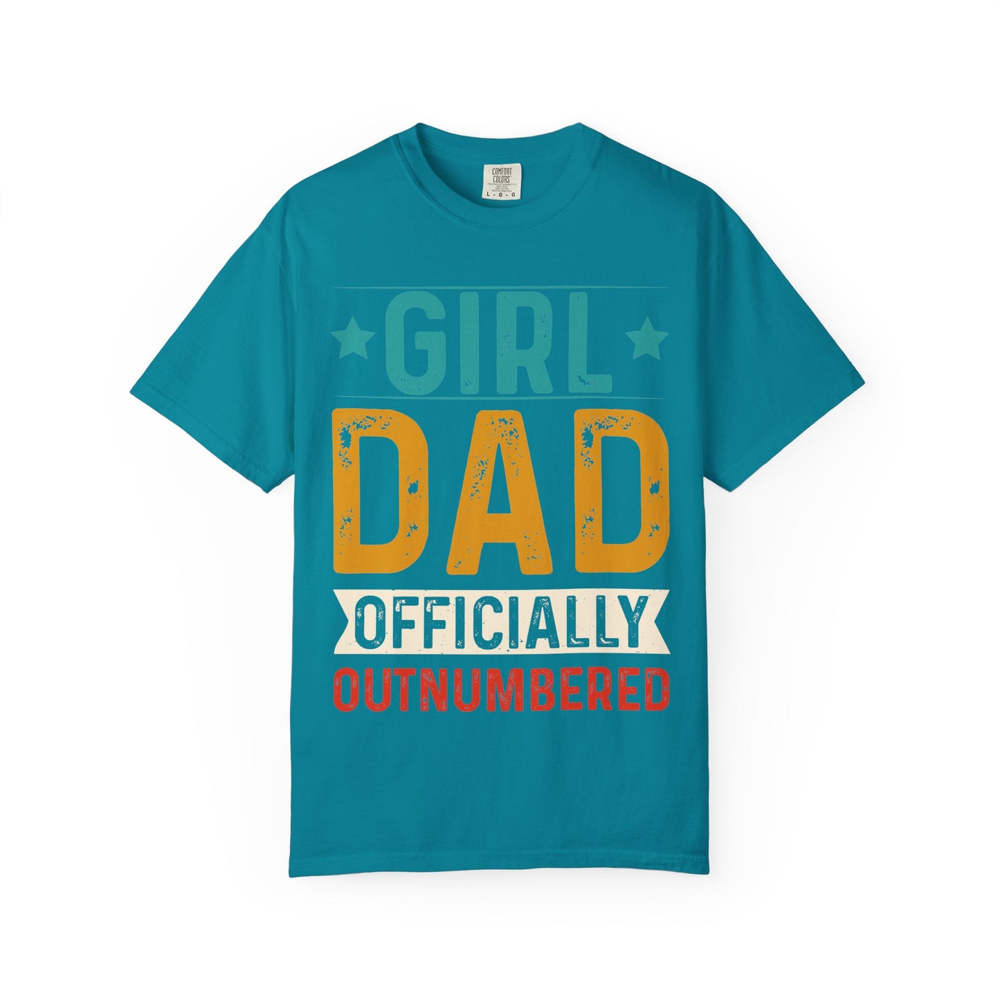 Girl Dad Officially Outnumbered - Color