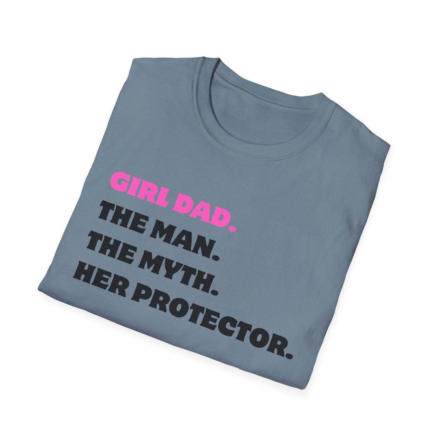 Girl Dad Man Myth Protector