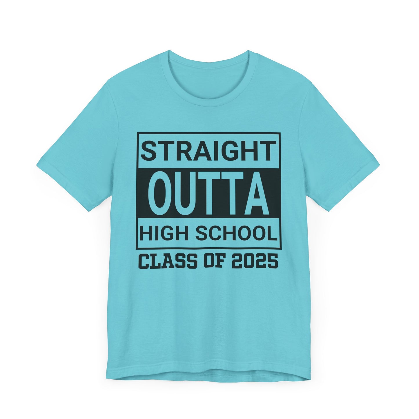 Straight Outta High School Unisex Jersey Short Sleeve Tee