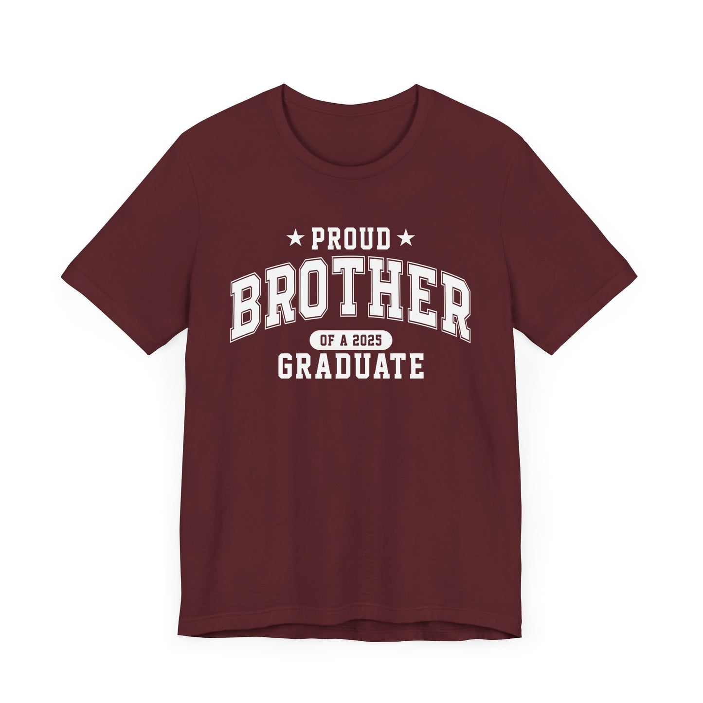 Proud Brother Graduation Tee, Cute Graduation Gift, Unisex Short Sleeve Shirt, Family Celebration Apparel, Sibling Pride T-Shirt