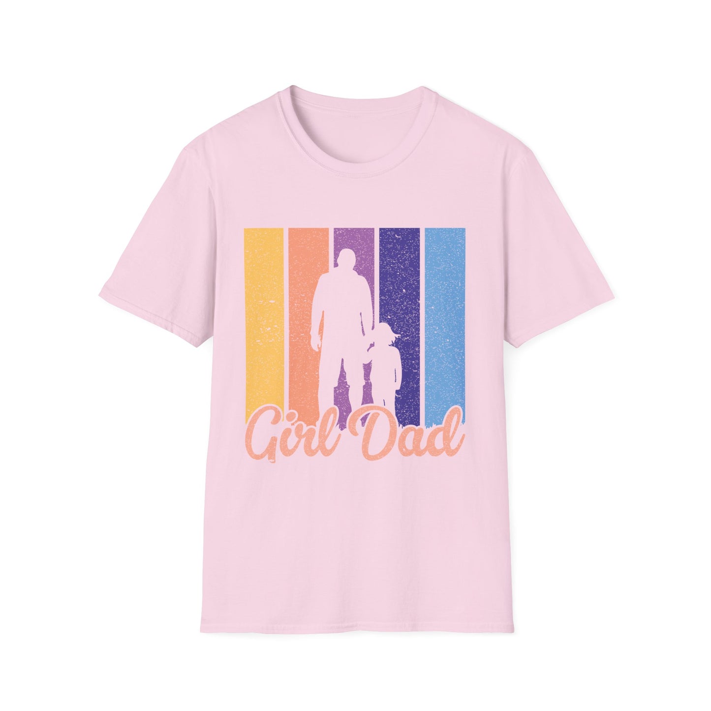 Girl Dad Color Block T