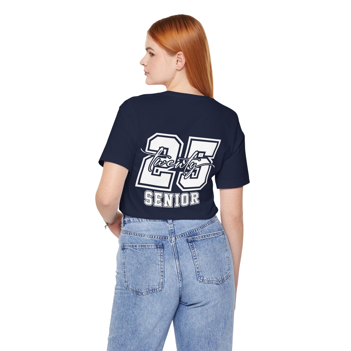 Class of 2025 Senior Tee, Graduation Shirt, Unisex Jersey T-Shirt, High School Graduation Gift, Class Spirit Apparel