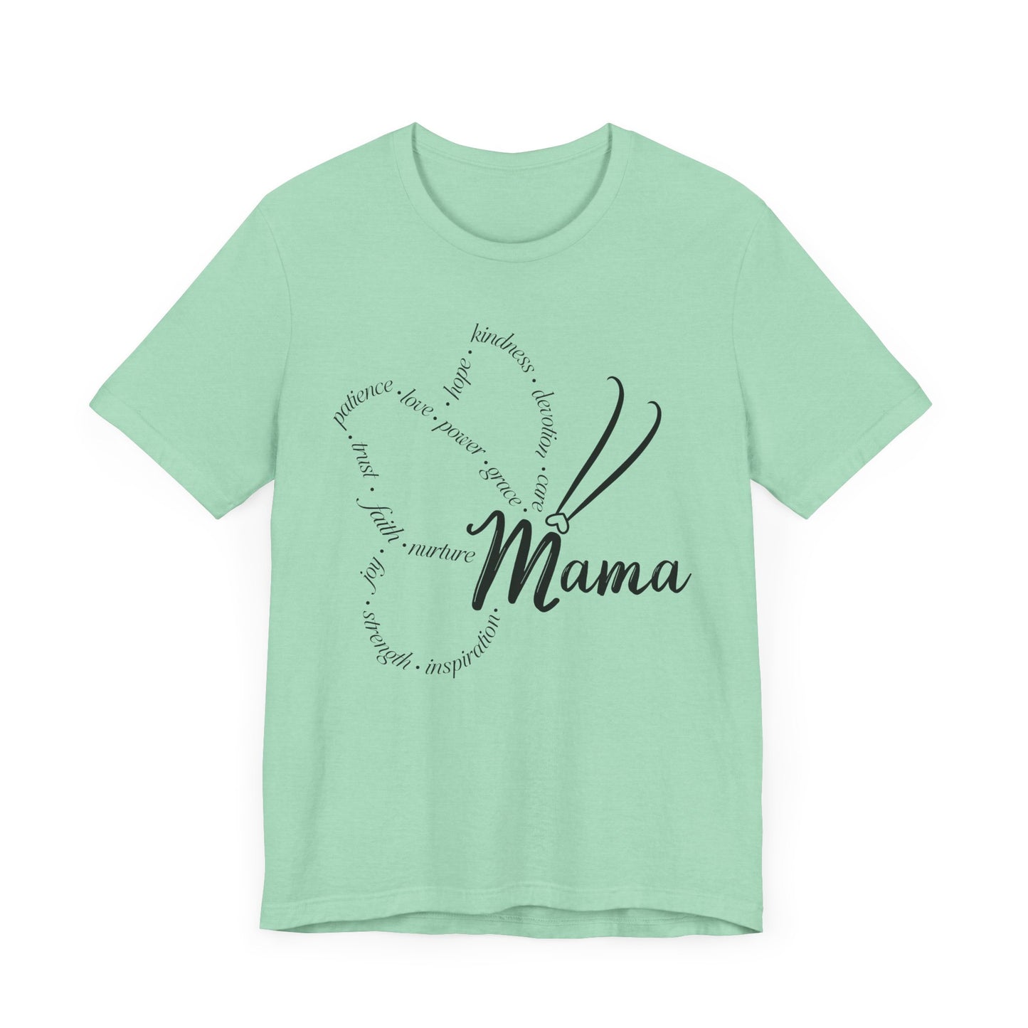 Butterfly Mama Tee, Gift for Moms, Casual Summer Top, Boho Style Apparel, Unique Mother's Day Gift