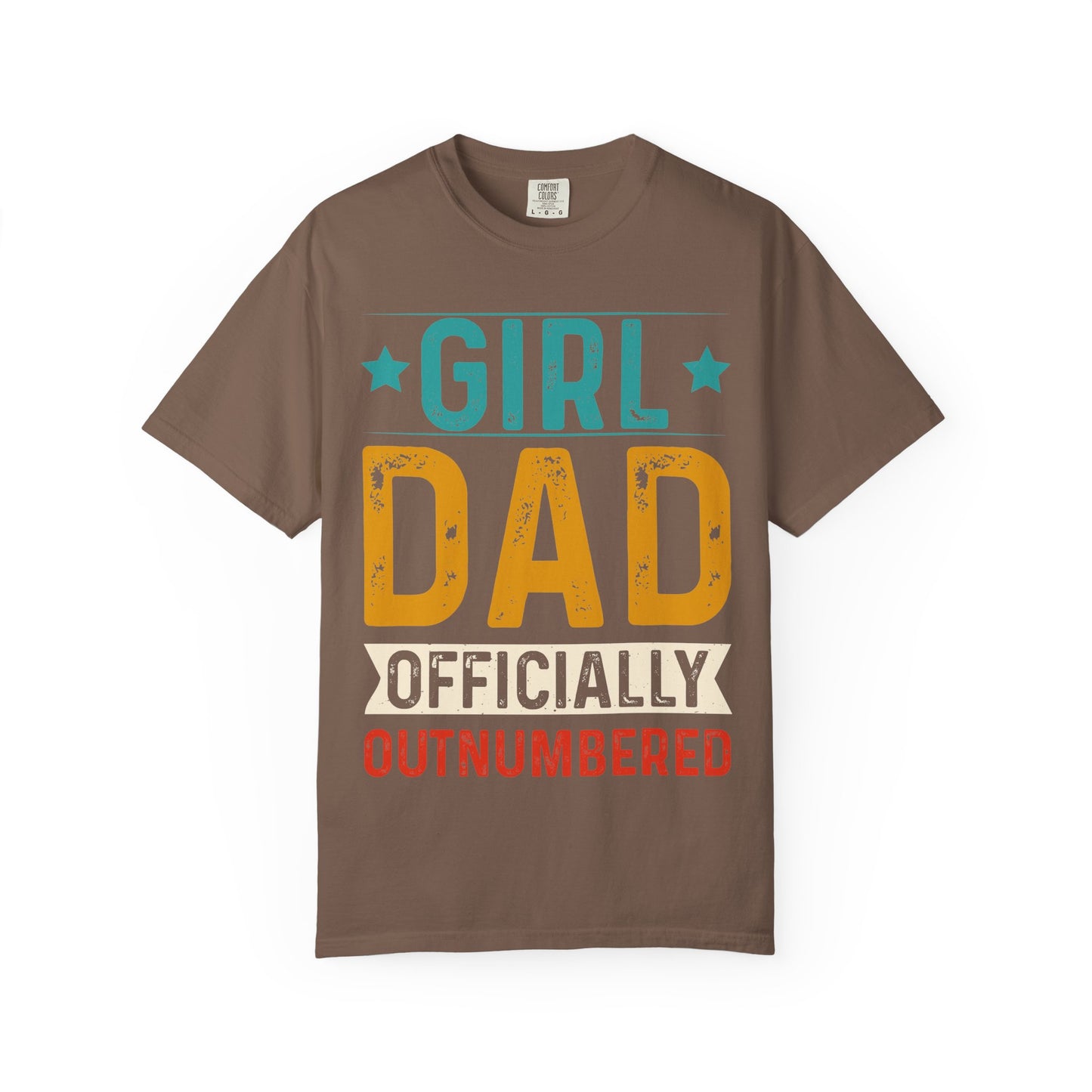 Girl Dad Officially Outnumbered - Color