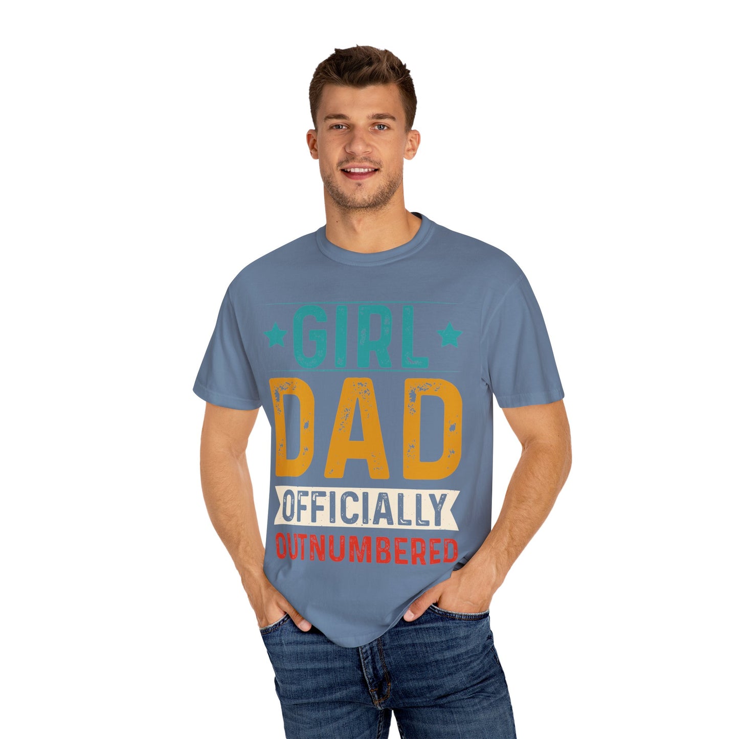 Girl Dad Officially Outnumbered - Color