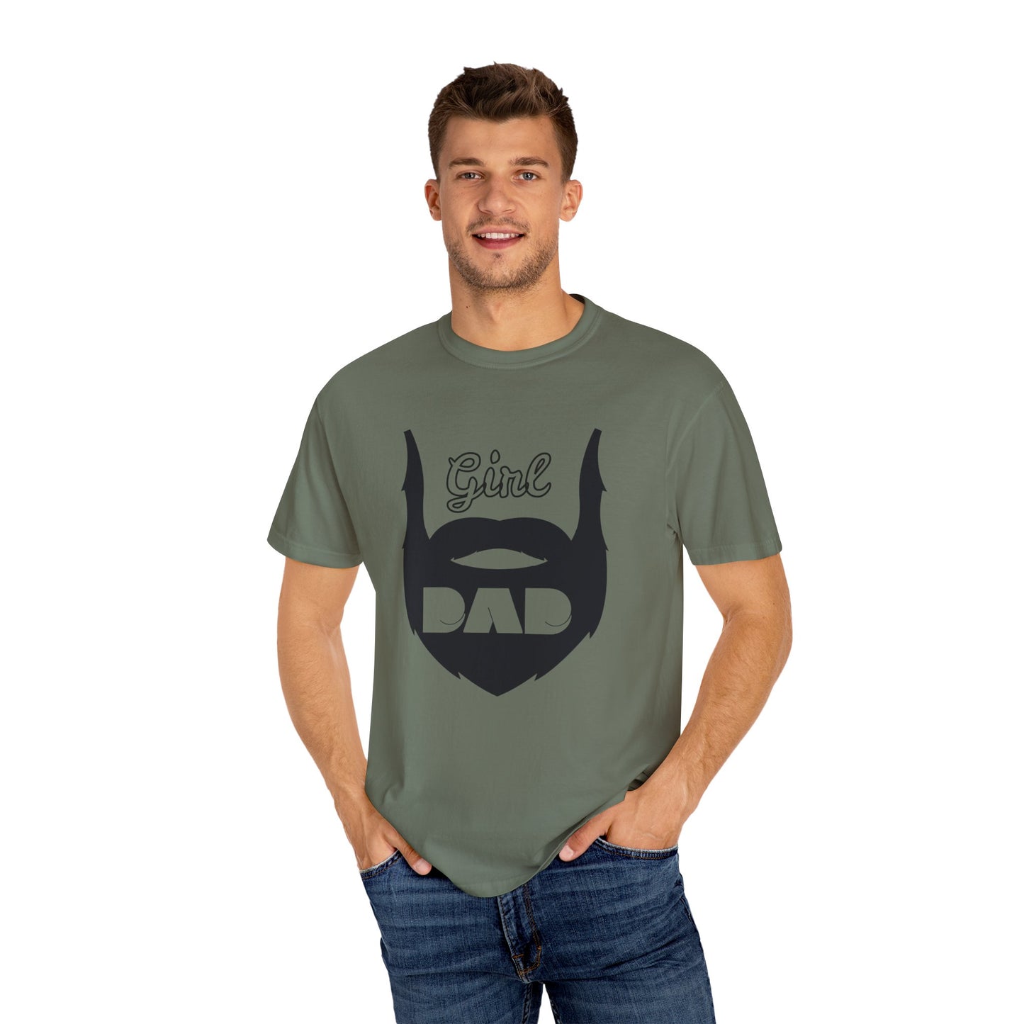 Girl Dad with Beard