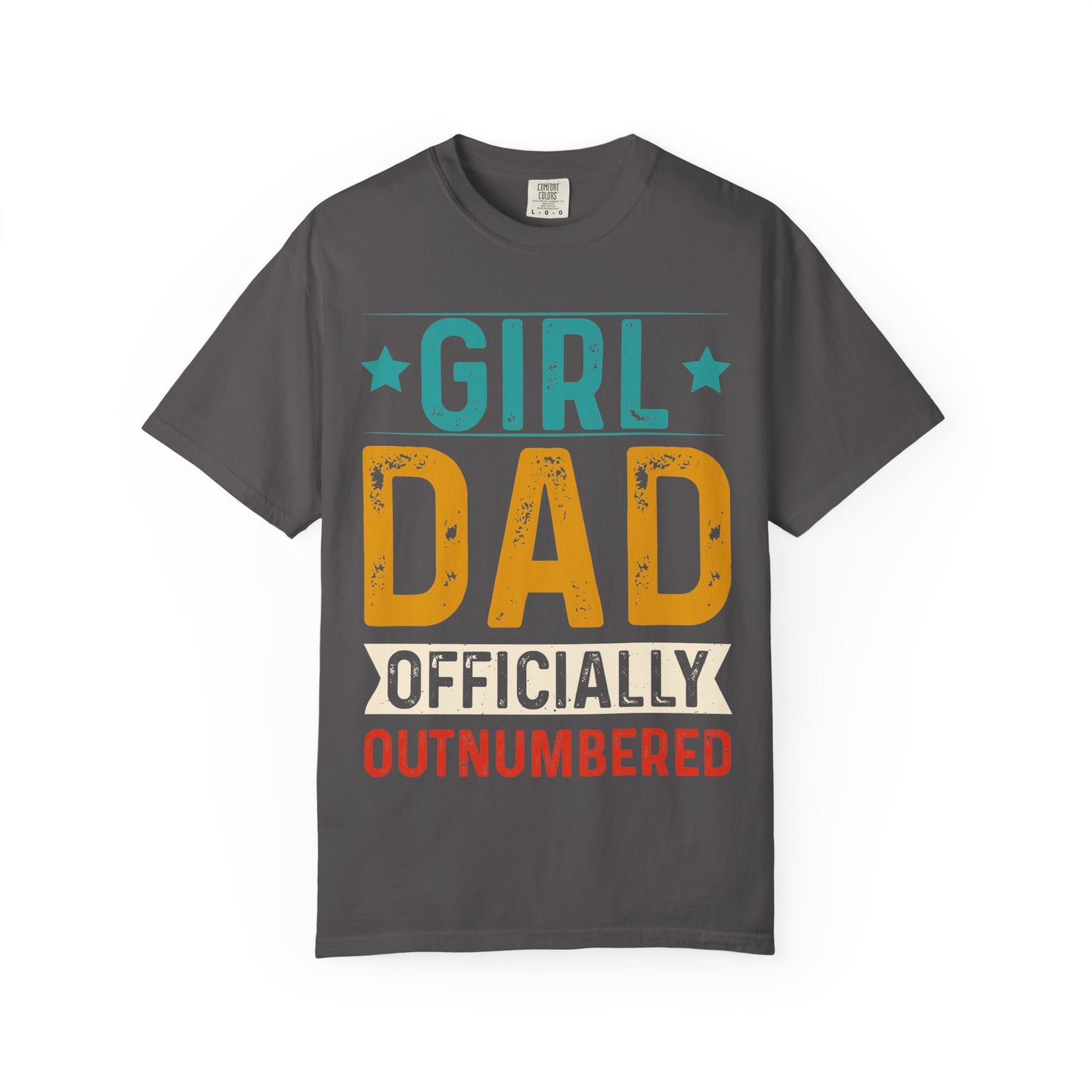 Girl Dad Officially Outnumbered - Color