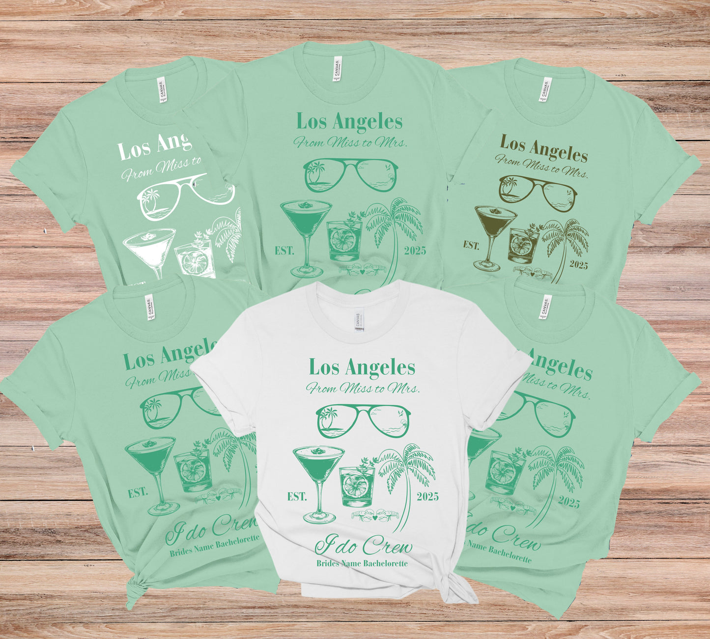 Los Angeles Bachelorette Party Tee, Fun Vacation Shirt, Travel Souvenir, Girls Night Out Top, Bride Tribe Apparel, Girls Trip, Vegas Wedding