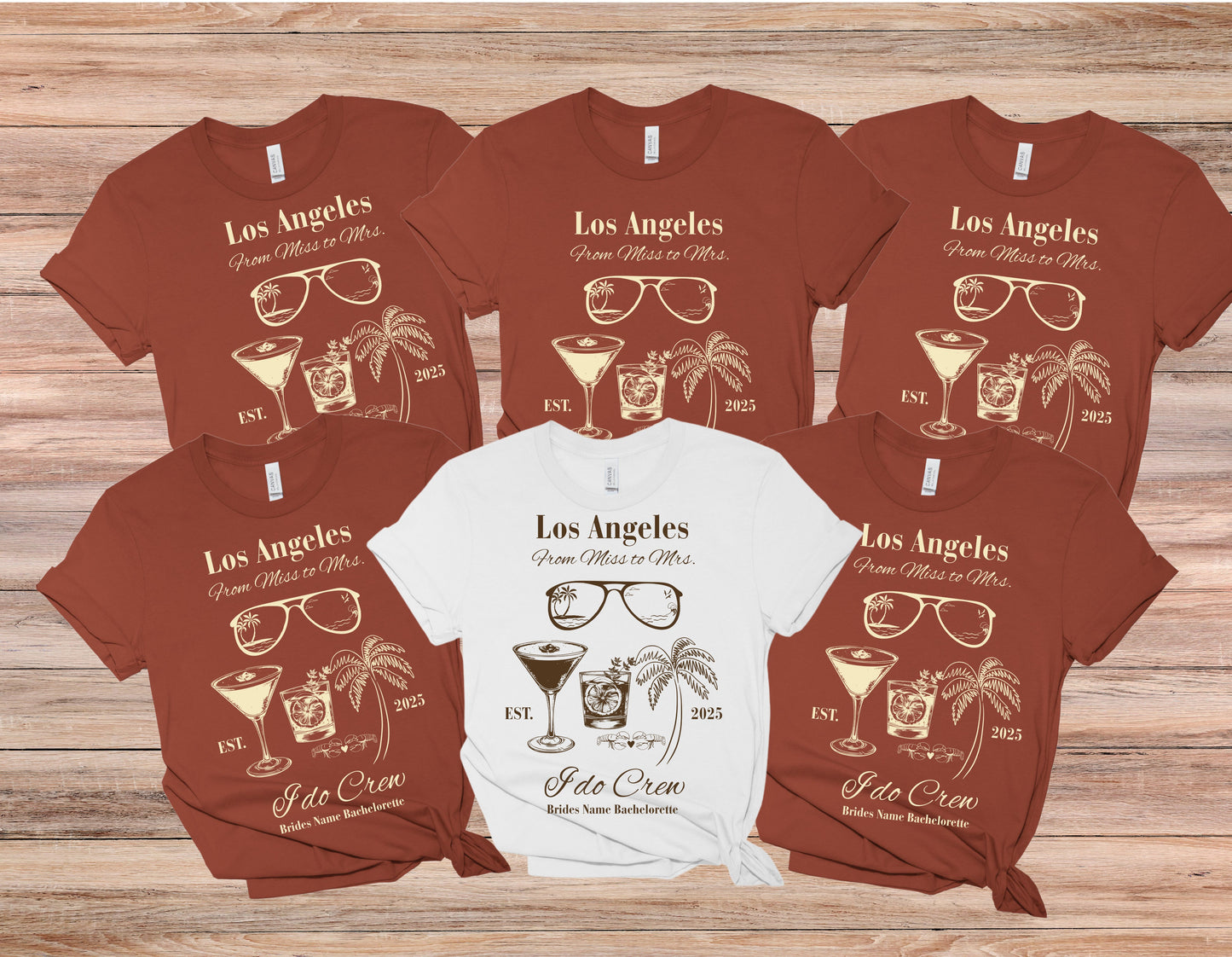 Los Angeles Bachelorette Party Tee, Fun Vacation Shirt, Travel Souvenir, Girls Night Out Top, Bride Tribe Apparel, Girls Trip, Vegas Wedding