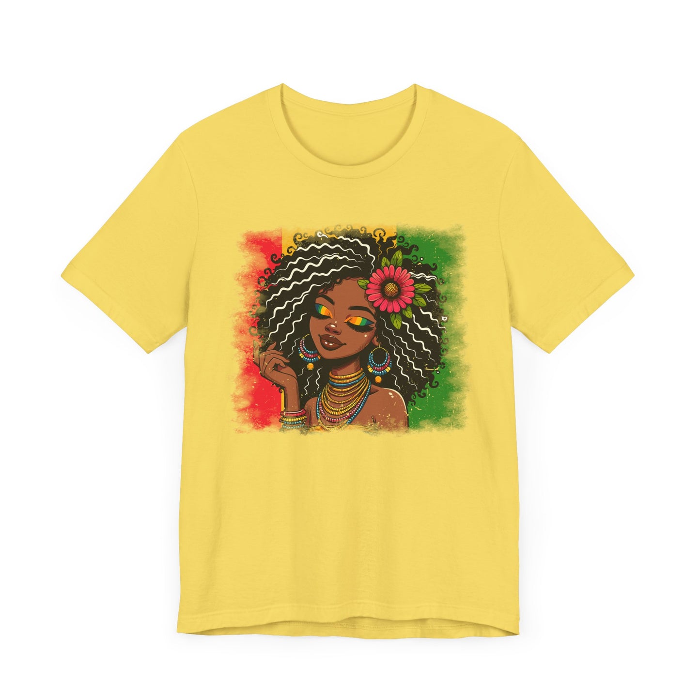 Melanin Girl Juneteenth Celebration Tee, Unisex Jersey Tee, Freedom Shirt, Equality Apparel, Black History Month Gift, Activist Fashion