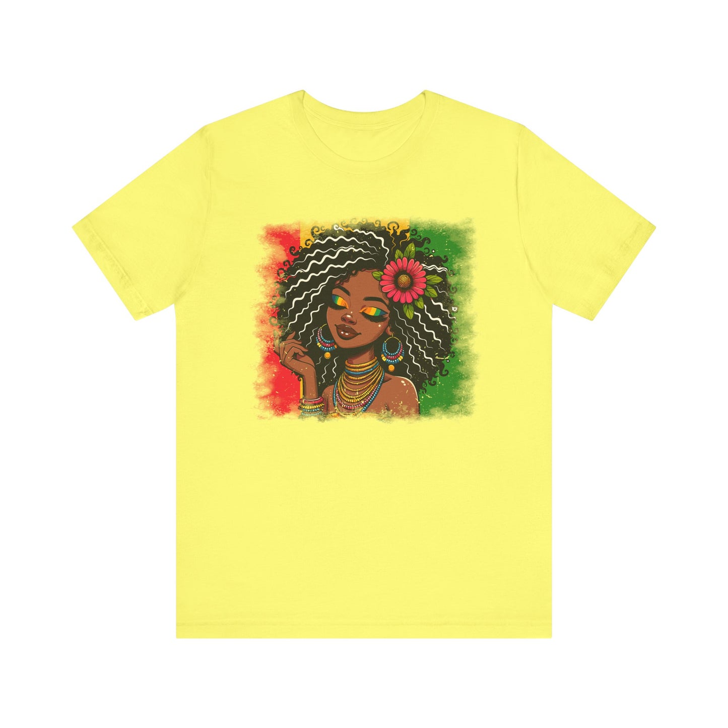 Melanin Girl Juneteenth Celebration Tee, Unisex Jersey Tee, Freedom Shirt, Equality Apparel, Black History Month Gift, Activist Fashion