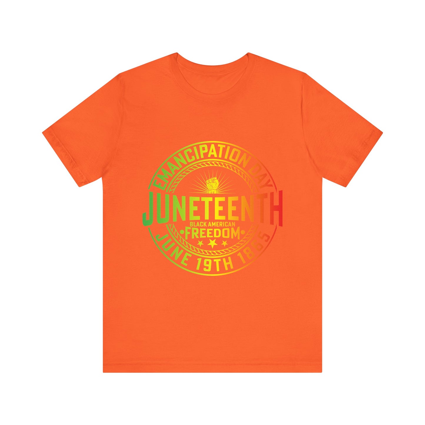 Emancipation Day Juneteenth Celebration Tee, Unisex Jersey Tee, Freedom Shirt, Equality Apparel, Black History Month Gift, Activist Fashion