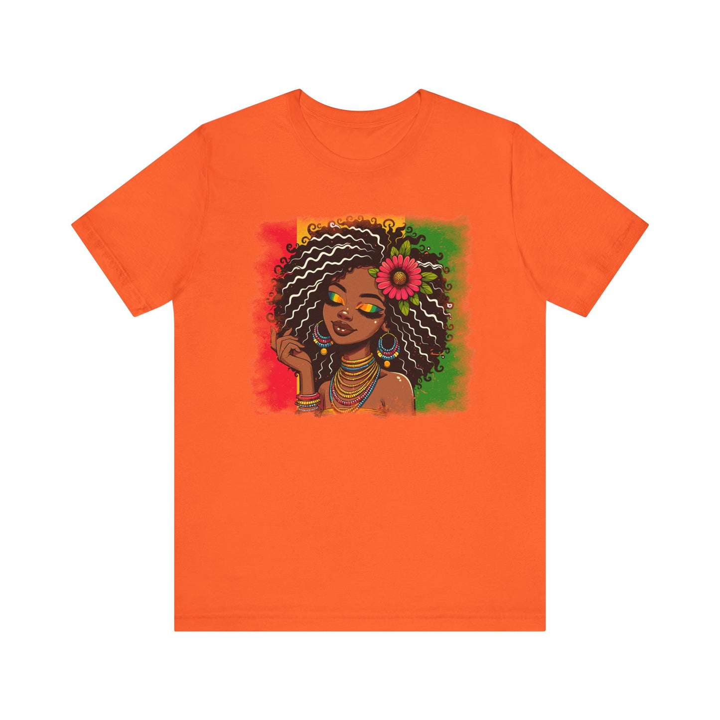Melanin Girl Juneteenth Celebration Tee, Unisex Jersey Tee, Freedom Shirt, Equality Apparel, Black History Month Gift, Activist Fashion
