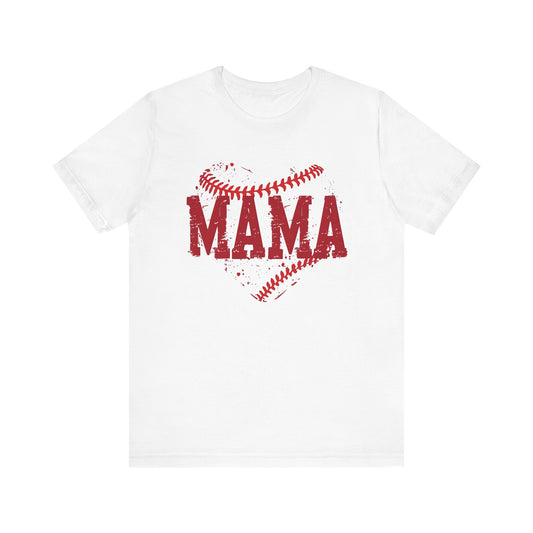Baseball Mama Unisex Jersey Tee for Sports Moms