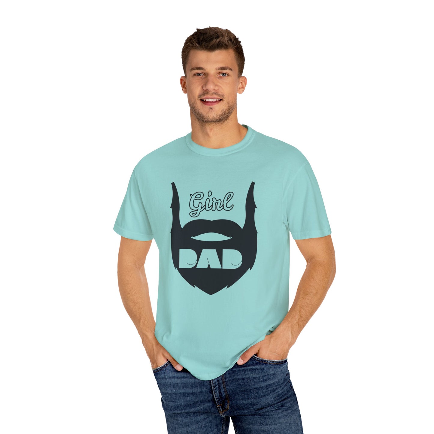 Girl Dad with Beard