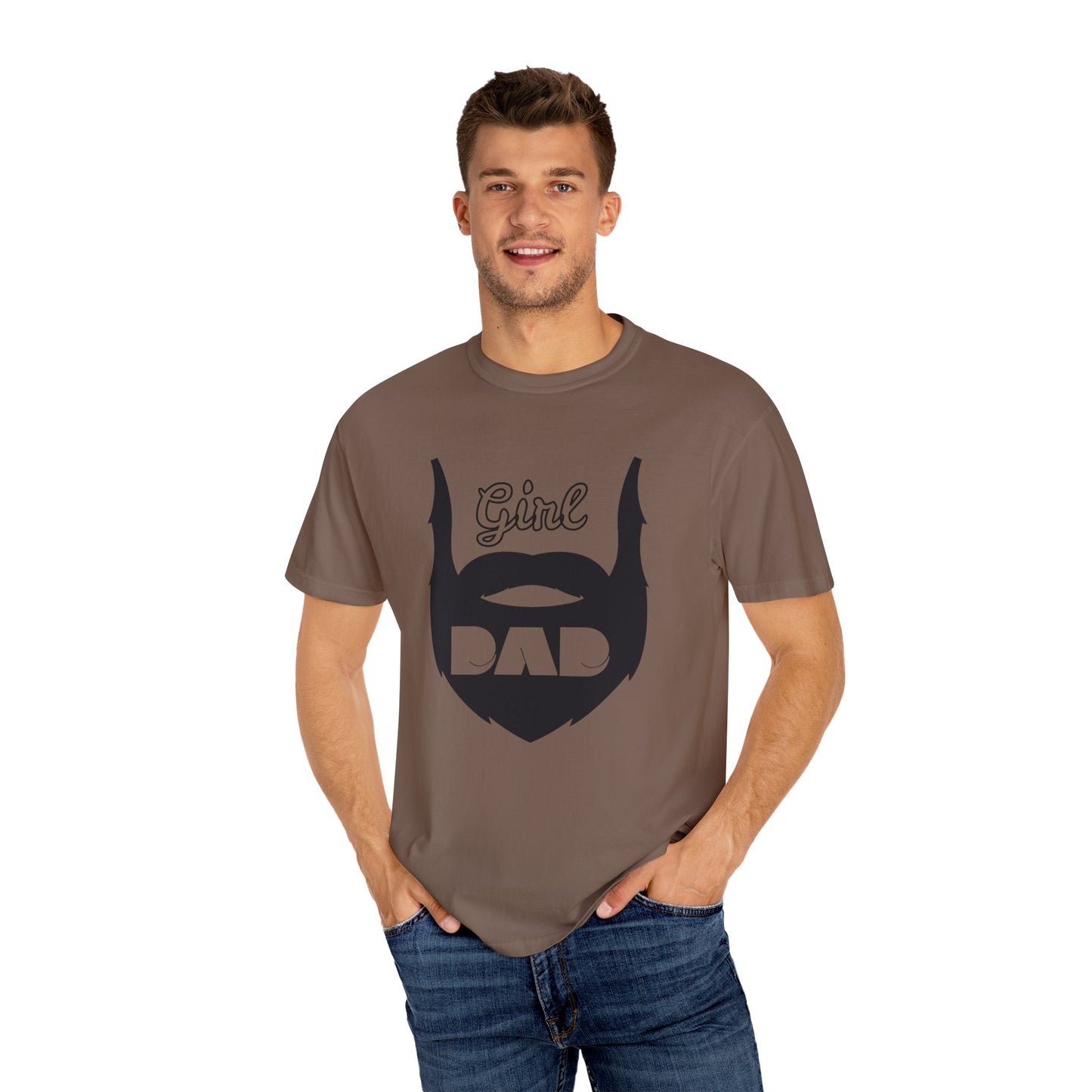 Girl Dad with Beard