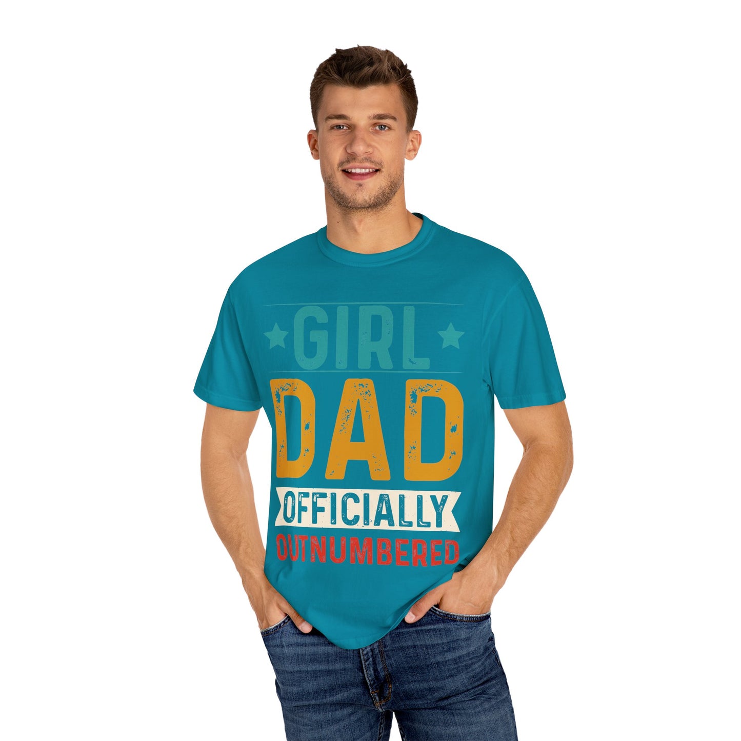 Girl Dad Officially Outnumbered - Color