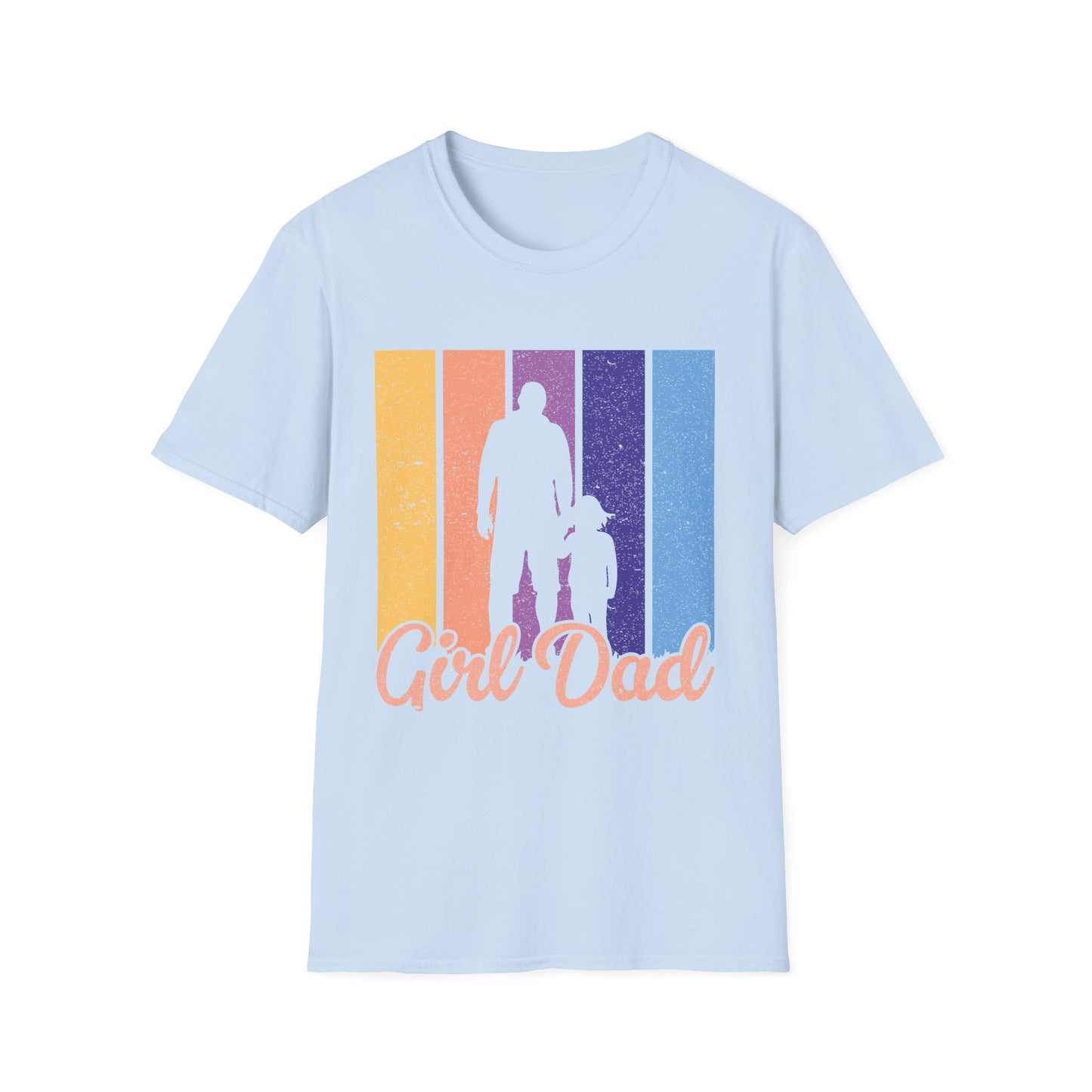 Girl Dad Color Block T