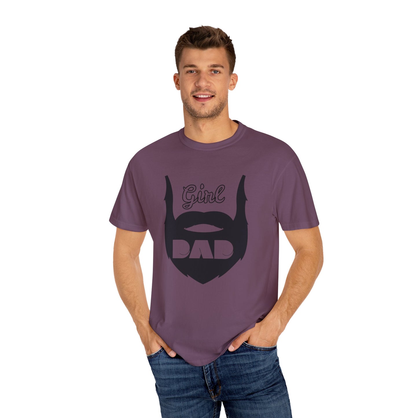 Girl Dad with Beard