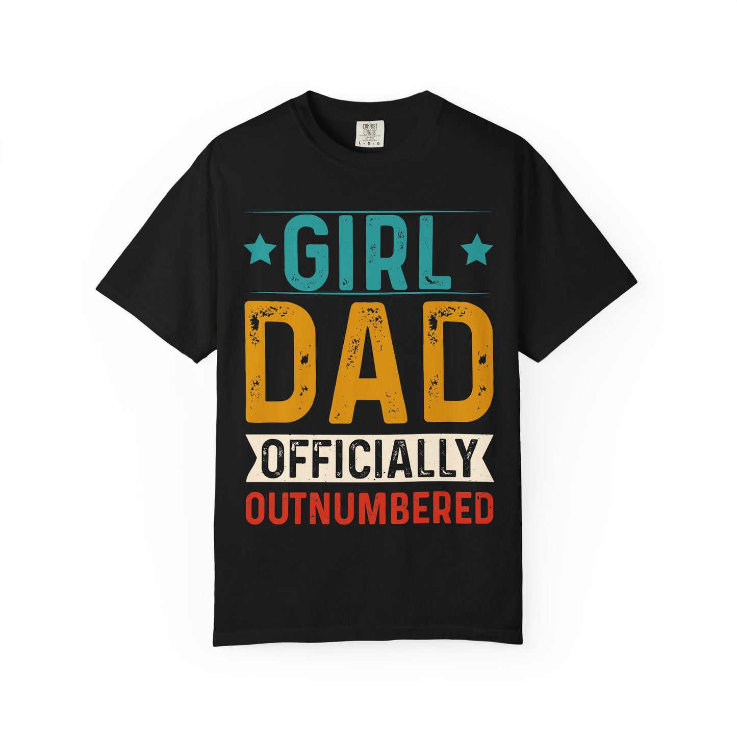 Girl Dad Officially Outnumbered - Color