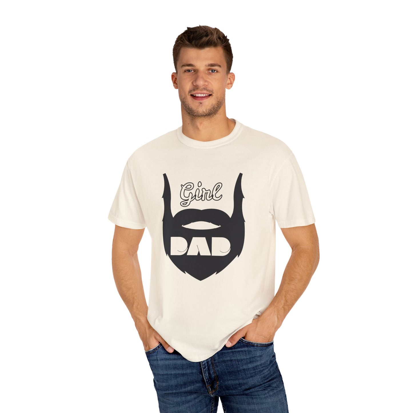 Girl Dad with Beard