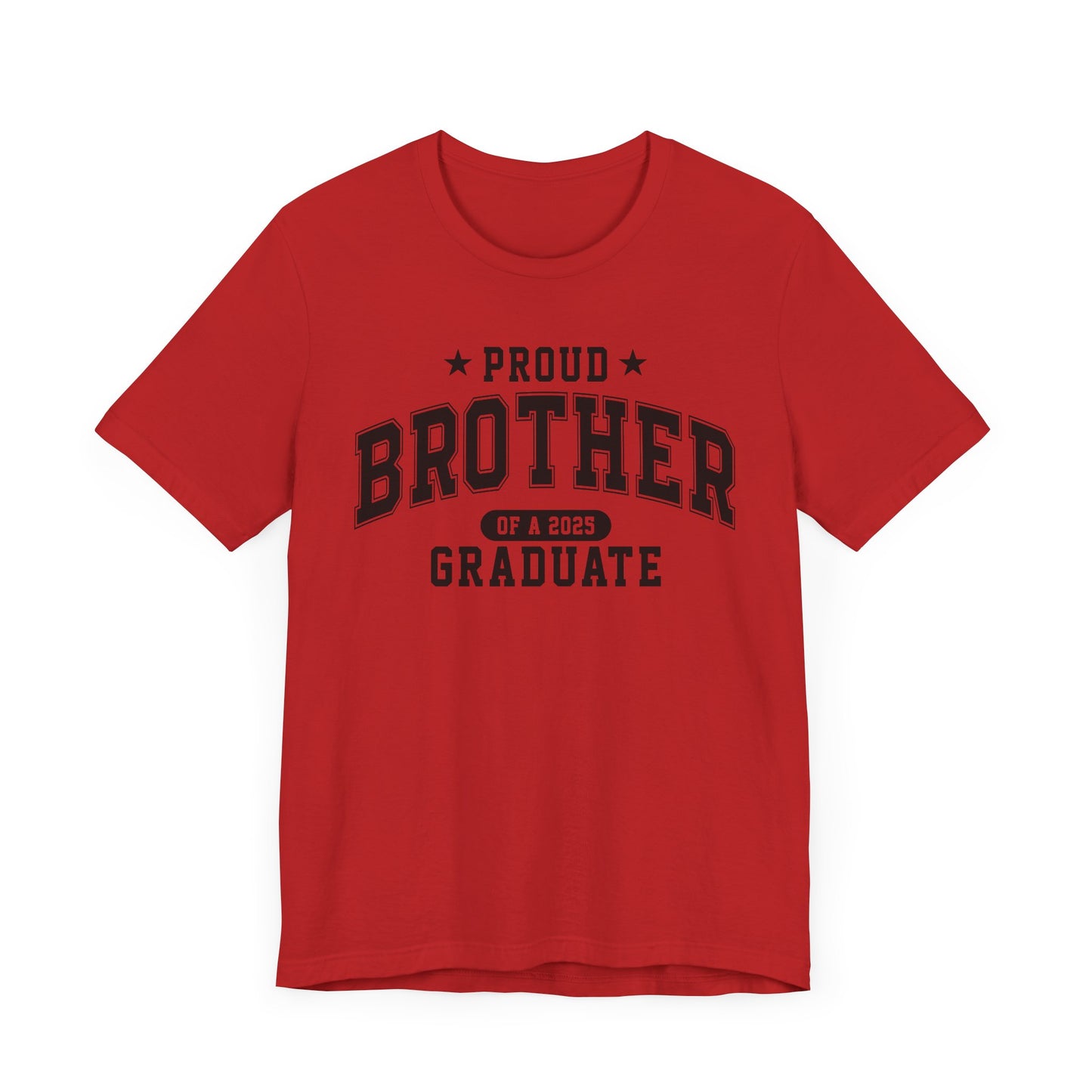 Proud Brother Graduation Tee, Cute Graduation Gift, Unisex Short Sleeve Shirt, Family Celebration Apparel, Sibling Pride T-Shirt