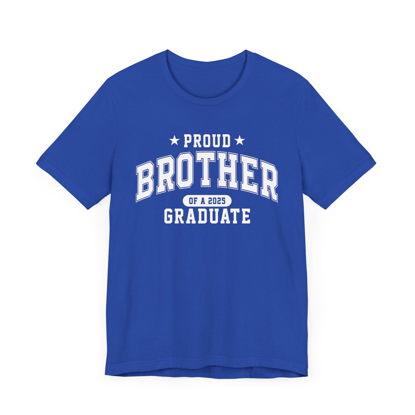Proud Brother Graduation Tee, Cute Graduation Gift, Unisex Short Sleeve Shirt, Family Celebration Apparel, Sibling Pride T-Shirt