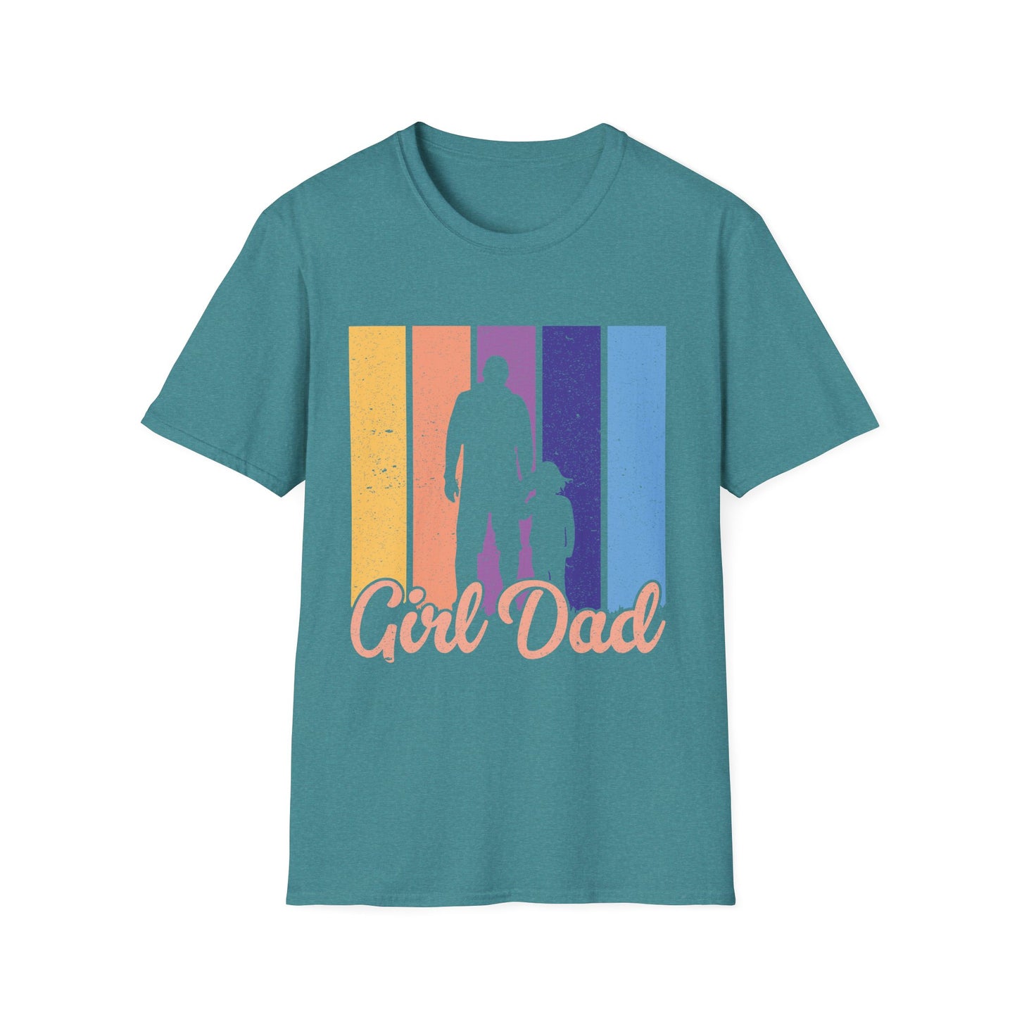 Girl Dad Color Block T