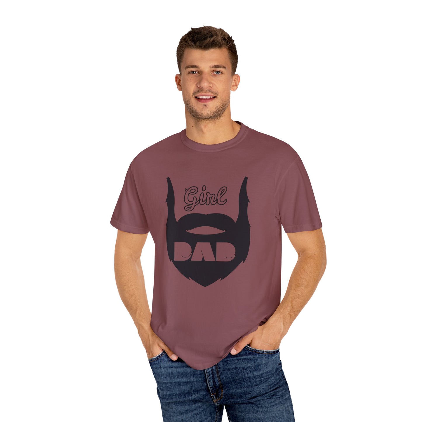 Girl Dad with Beard