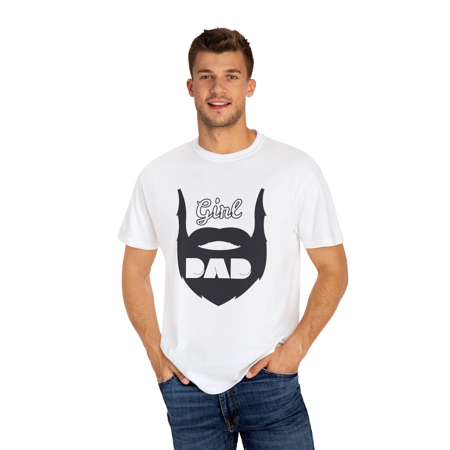 Girl Dad with Beard